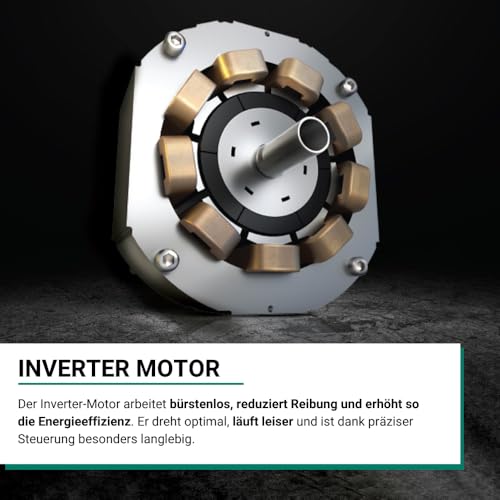 Sèche-linge à pompe à chaleur Bauknecht BD 8D WWS (2025) / 8 kg / Classe énergétique A++ / Precision Dry – séchage intelligent / Moteur Inverter / Ultra-compact (profondeur de seulement 46 cm) / Éclairage du tambour