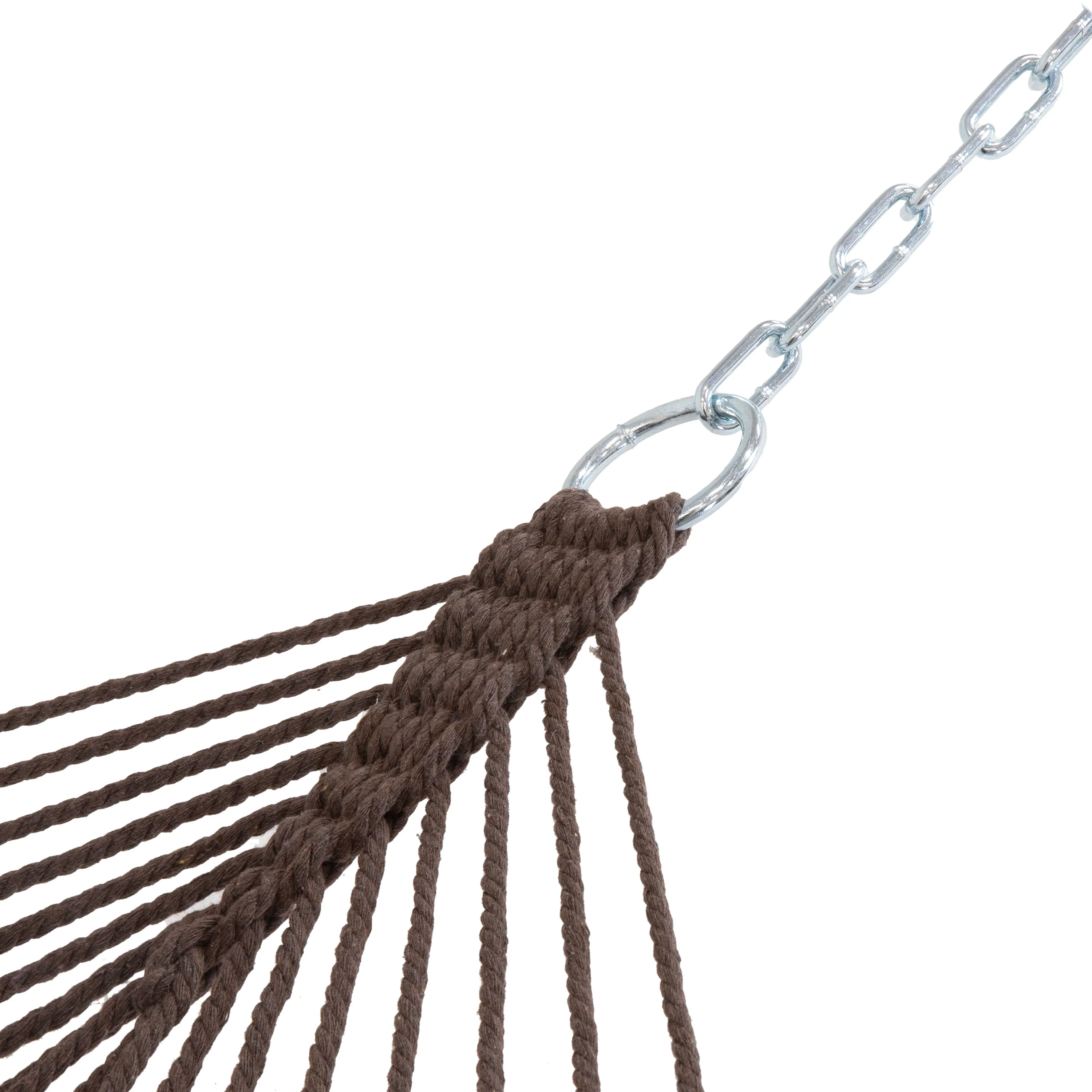 2025 Sunnydaze rebhængekøje med udtrækkelig stang til 2 personer