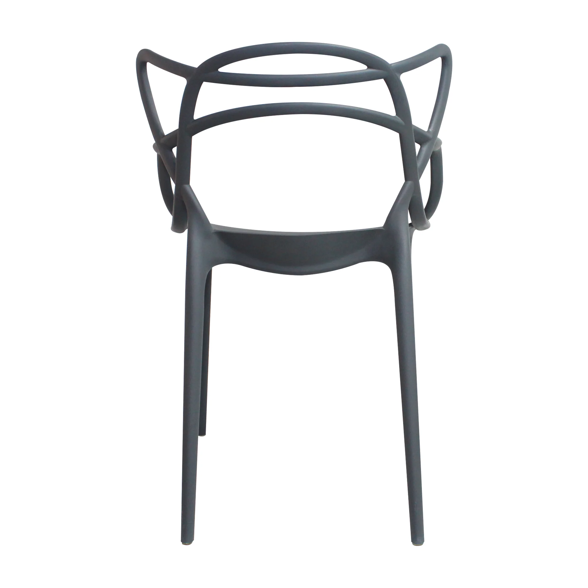 2025 Sæt x 2 Solna havestole 54 cm europæisk grå med armlæn