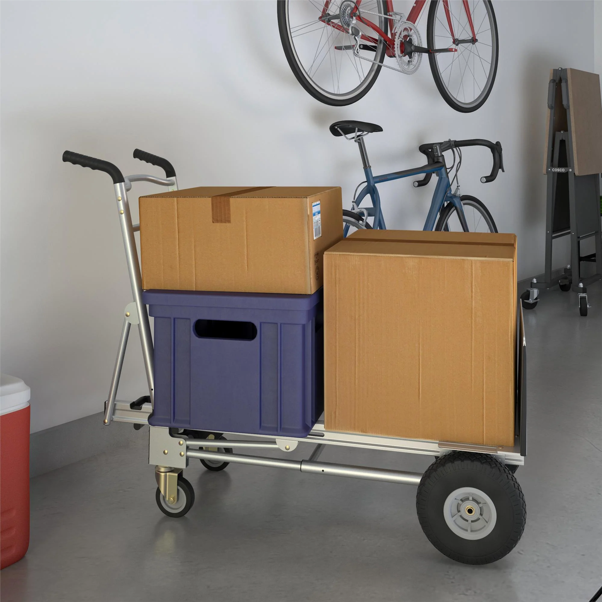 2025 Assist-serien 3-i-1 aluminiumsvogn