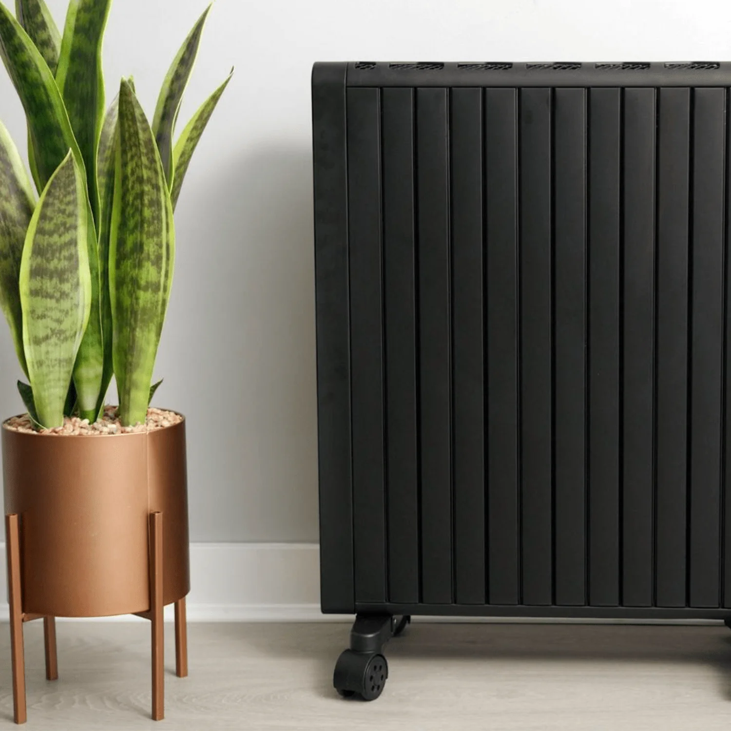 Radiateur numérique sans huile de 2000 W avec mode éco