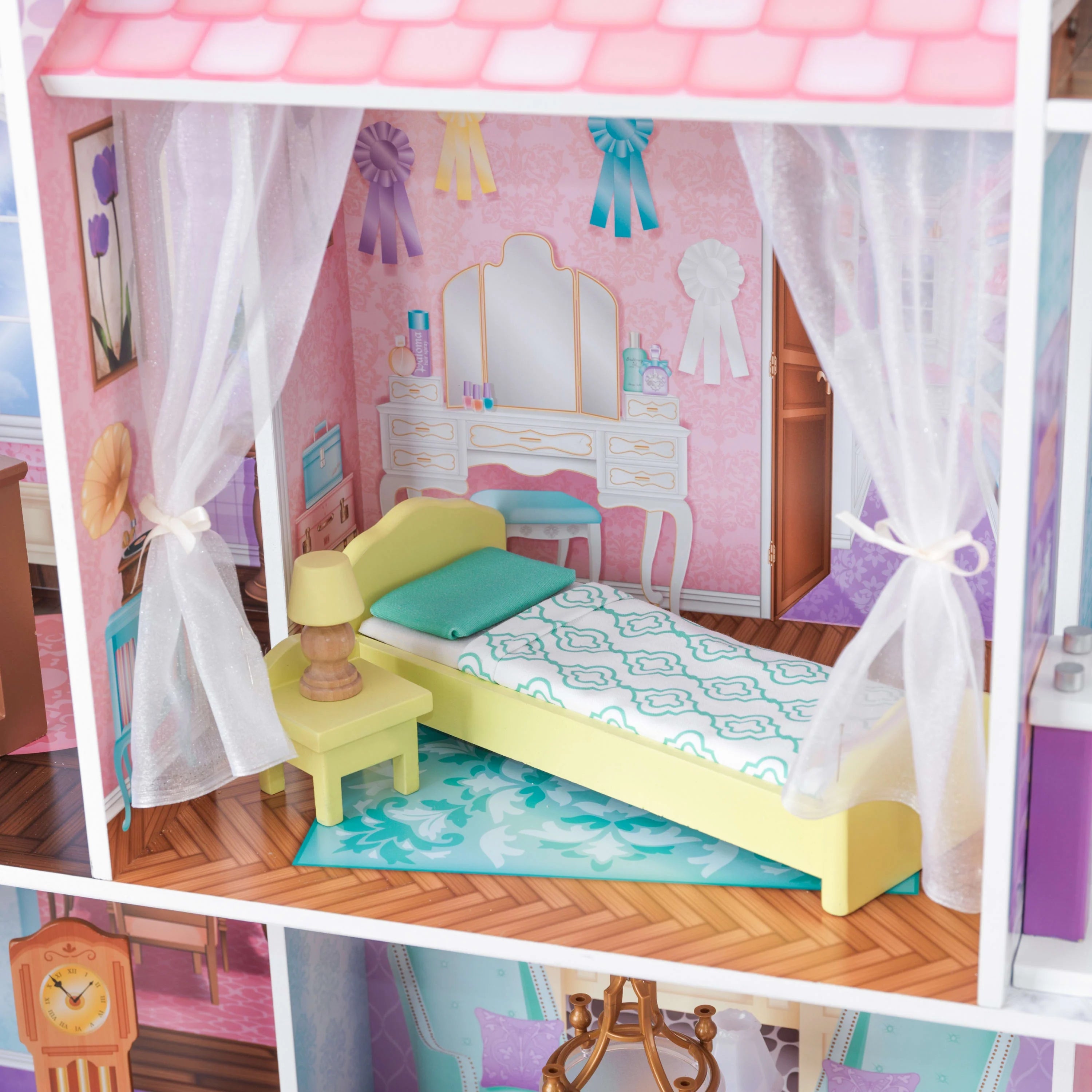 Maison de poupée en bois KidKraft Country Estate avec 31 accessoires