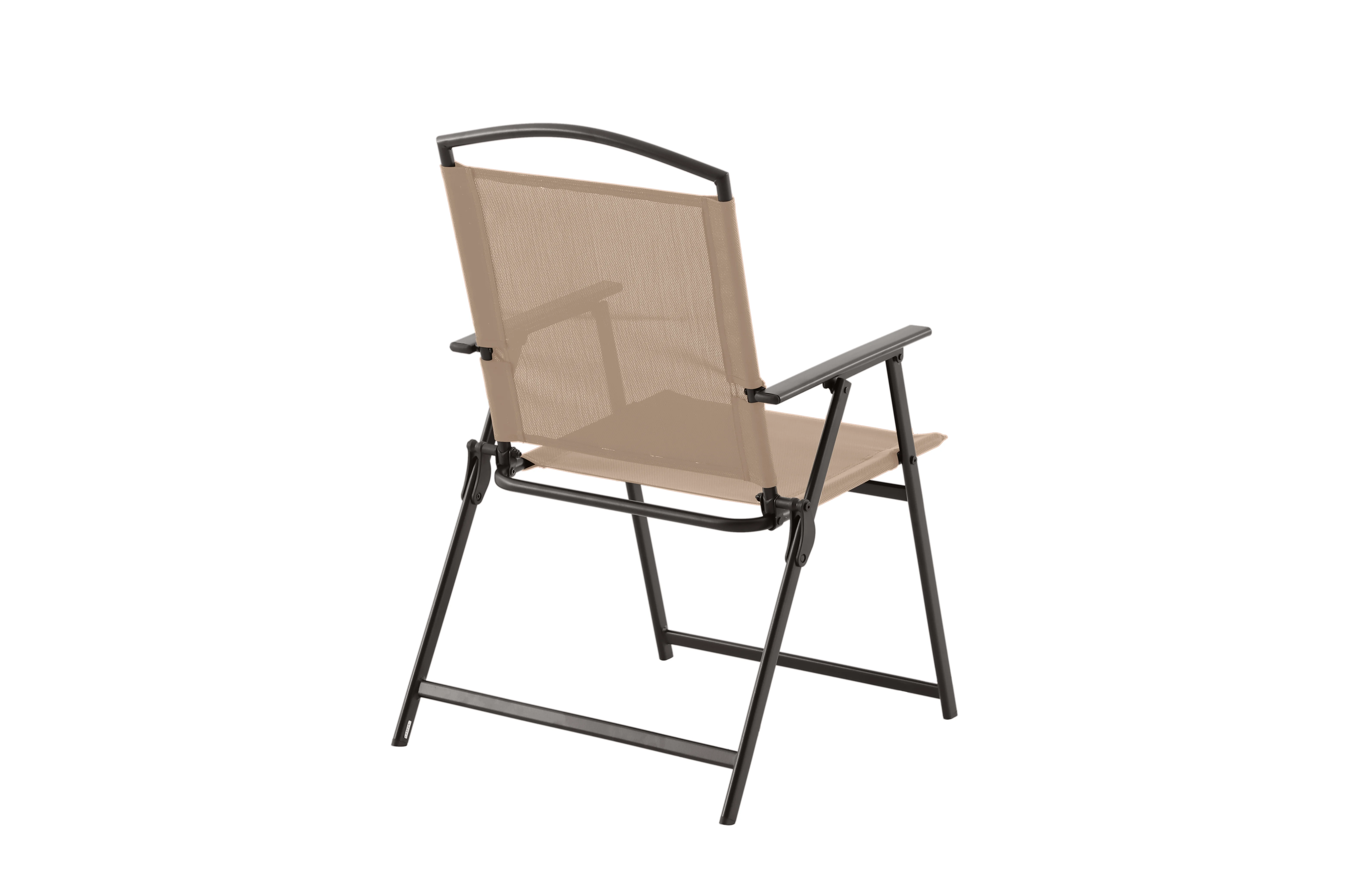 2025 Mainstays Albany Lane 6-delt udendørs spisebordssæt med parasol. Stål. Rød