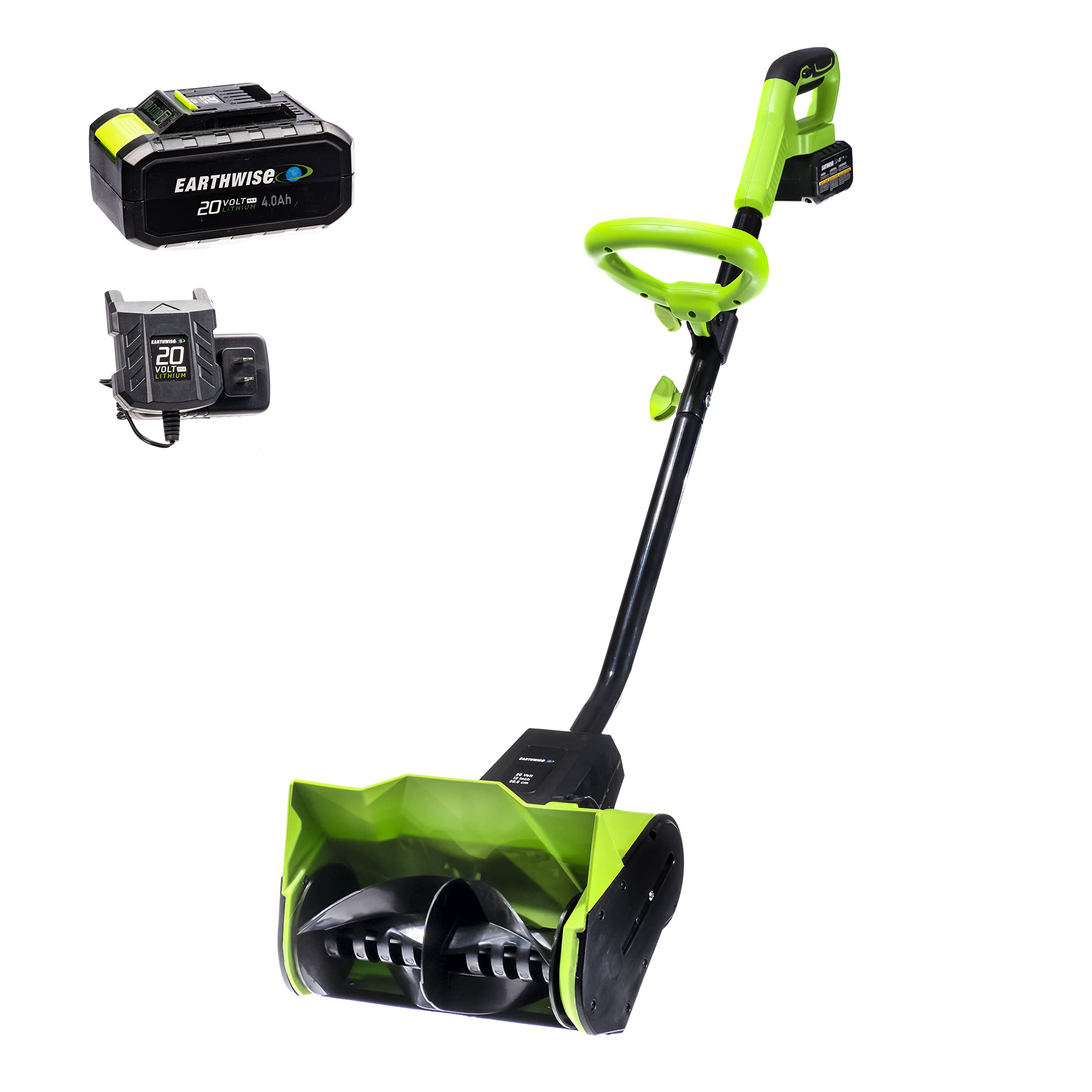 Earthwise Power Tools fra ALM 20 Volt 12 Tommer Akku Elektrisk Sneslynge