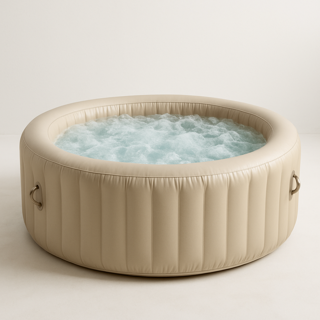 Spas gonflables 180x70 cm beige PorxMNc476Ne