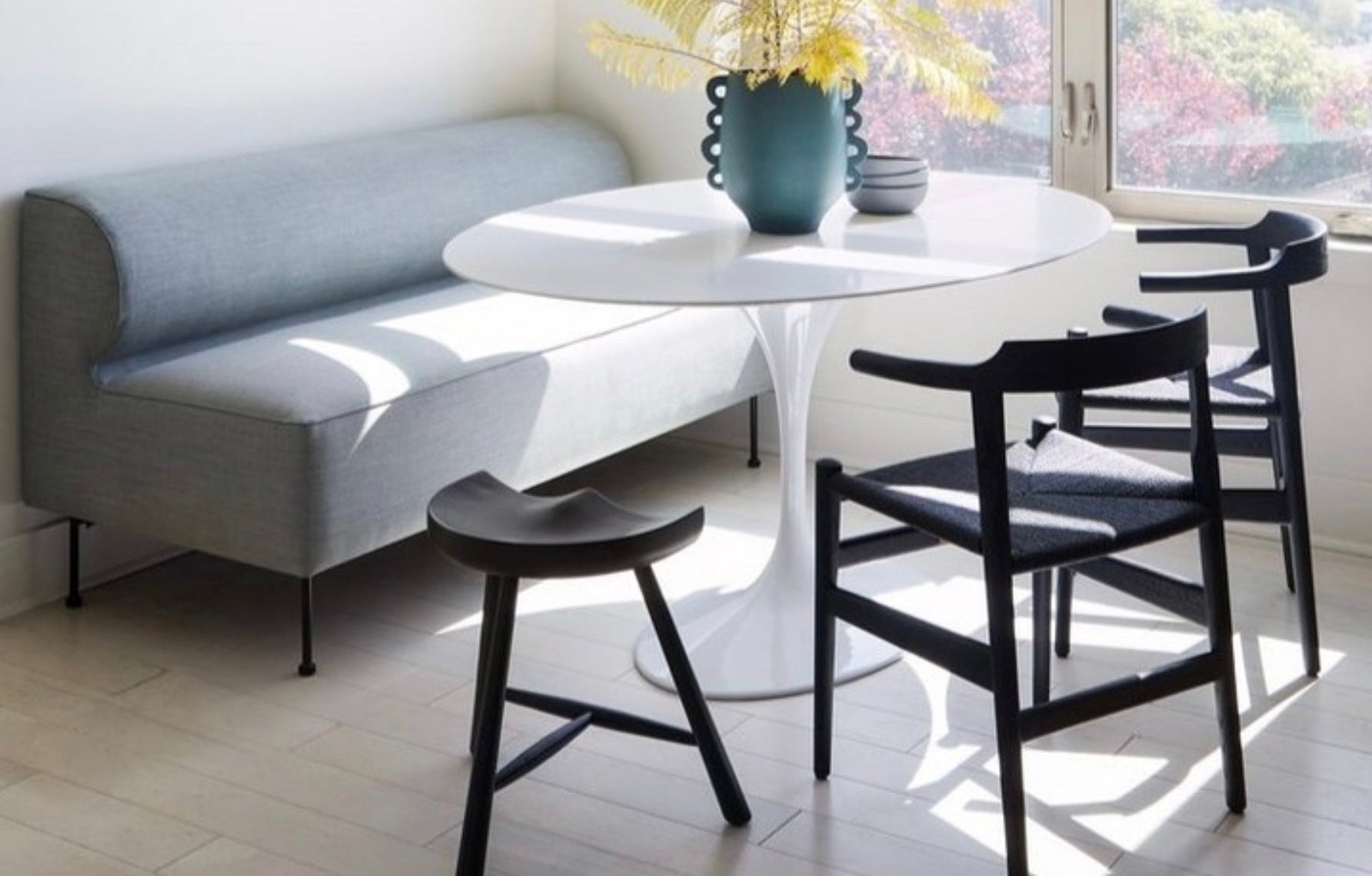 Silla de comedor Thor - Fresno negro