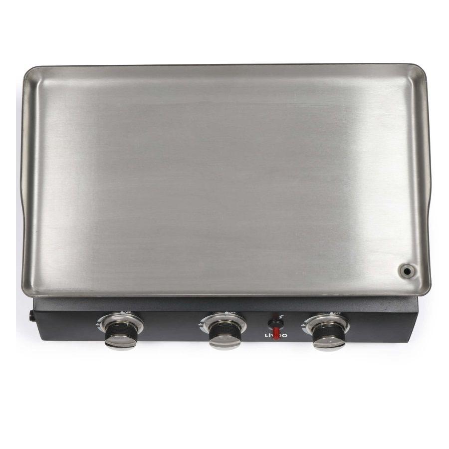 Livoo 7200W Gasgrillplatte in Schwarzmetall - Doc249