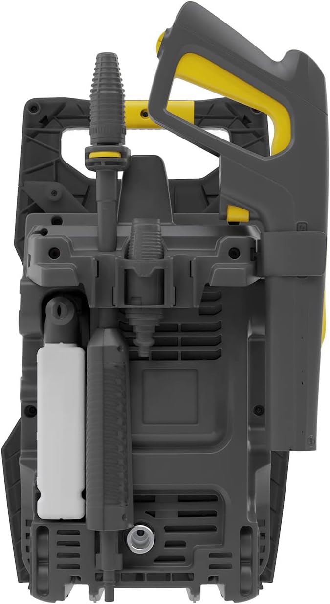 Stanley Hochdruckreiniger SXPW24BX | Hochdruck | für Fahrzeuge und Außenflächen | mit Flächenreiniger und feststehender Bürste | Maximaler Druck 170 bar | Maximale Fördermenge 500 l/h | Verbrauch