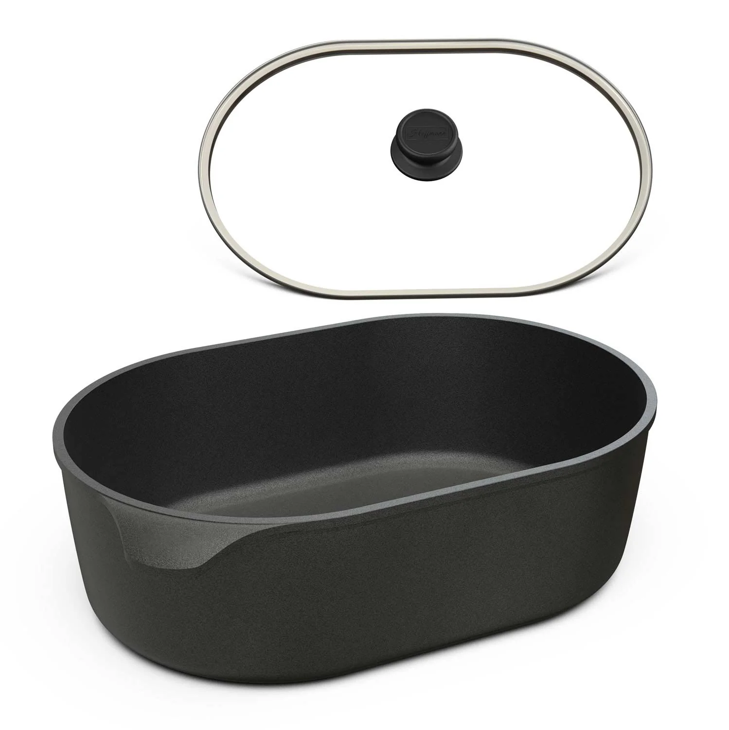 Plat à rôtir 2025 de grande taille (39,2 x 26,3 cm) avec couvercle en option