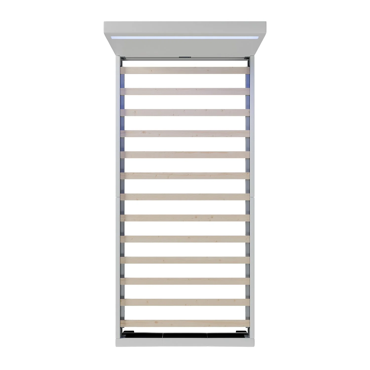 Lit capitonné Verona 2025, 120 x 200 cm, blanc