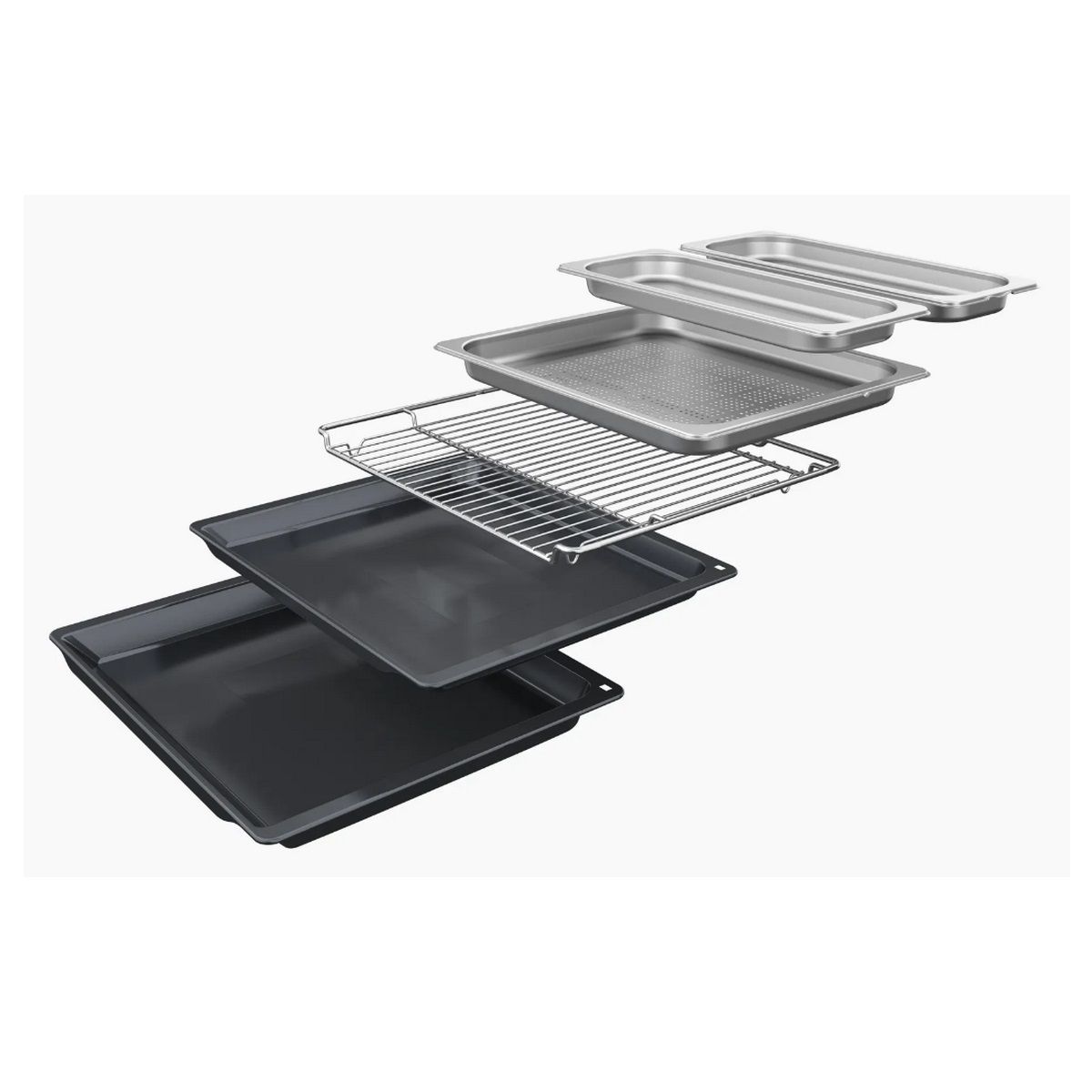 Neff Einbau-Dampf-Kombibackofen 71 l 60 cm A+ EcoClean Schwarz - B64ft33n0