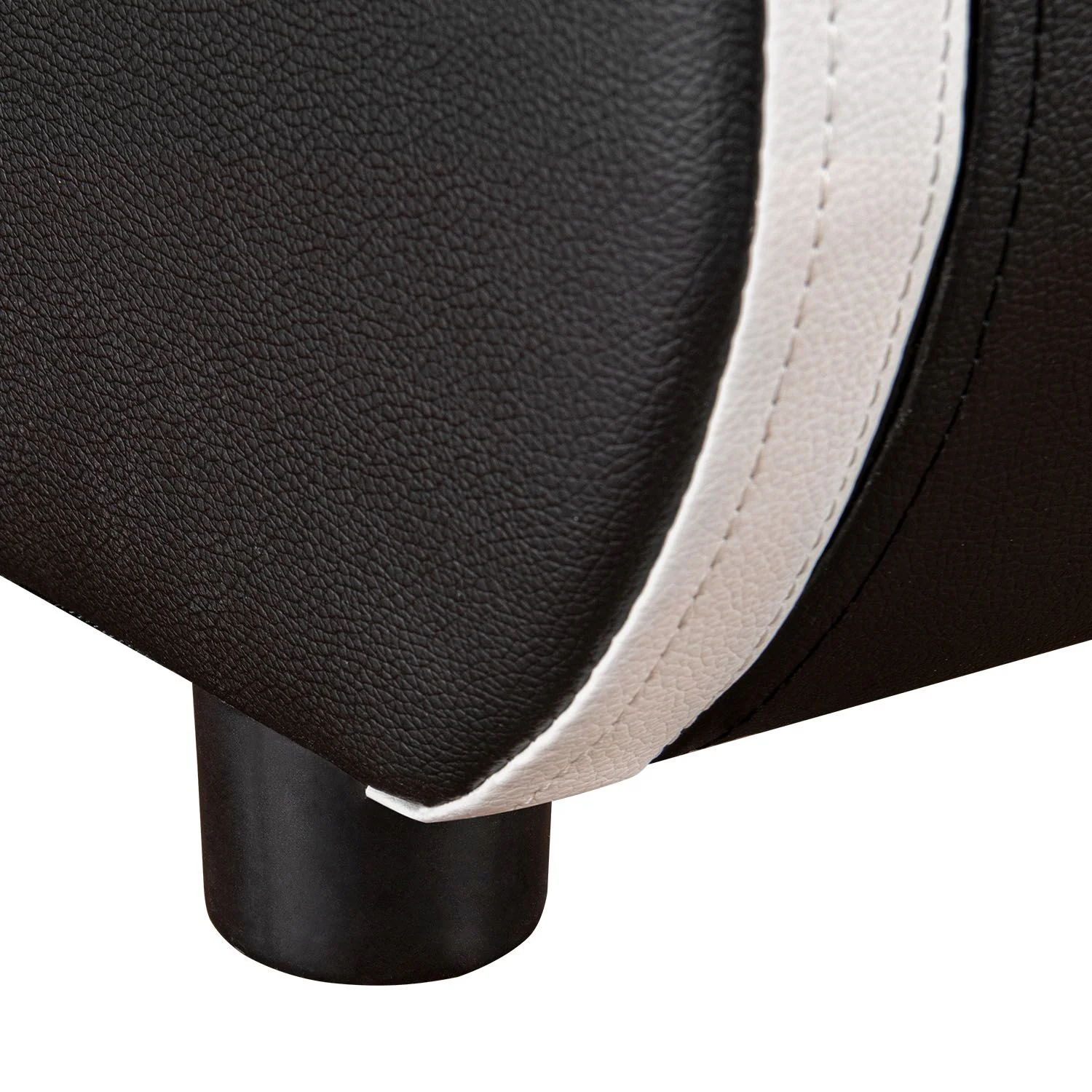 Lit capitonné Séville 2025, 140 x 200 cm, blanc