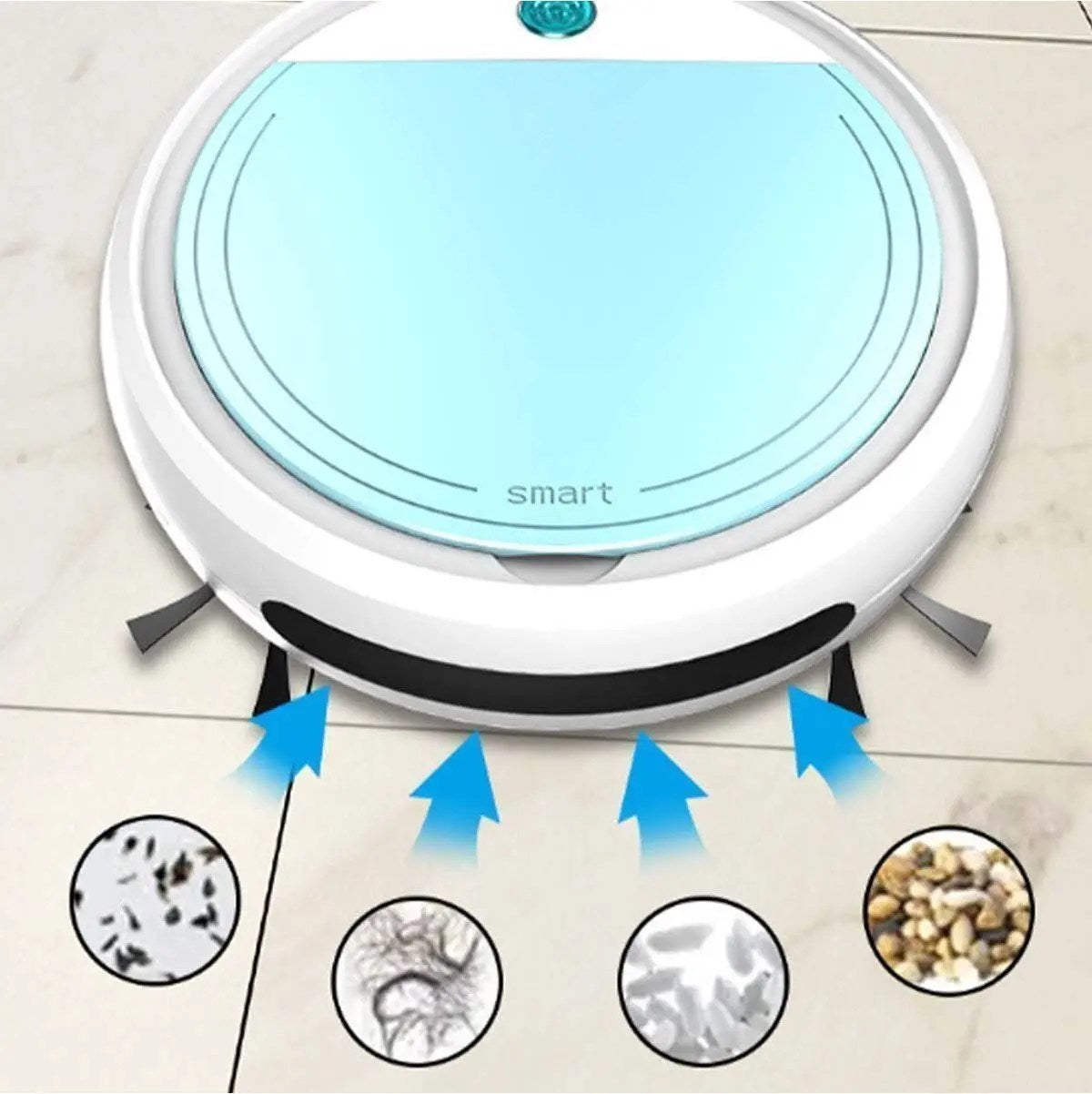 Aspirateur robot sans fil automatique Intelli-Kleen 2025