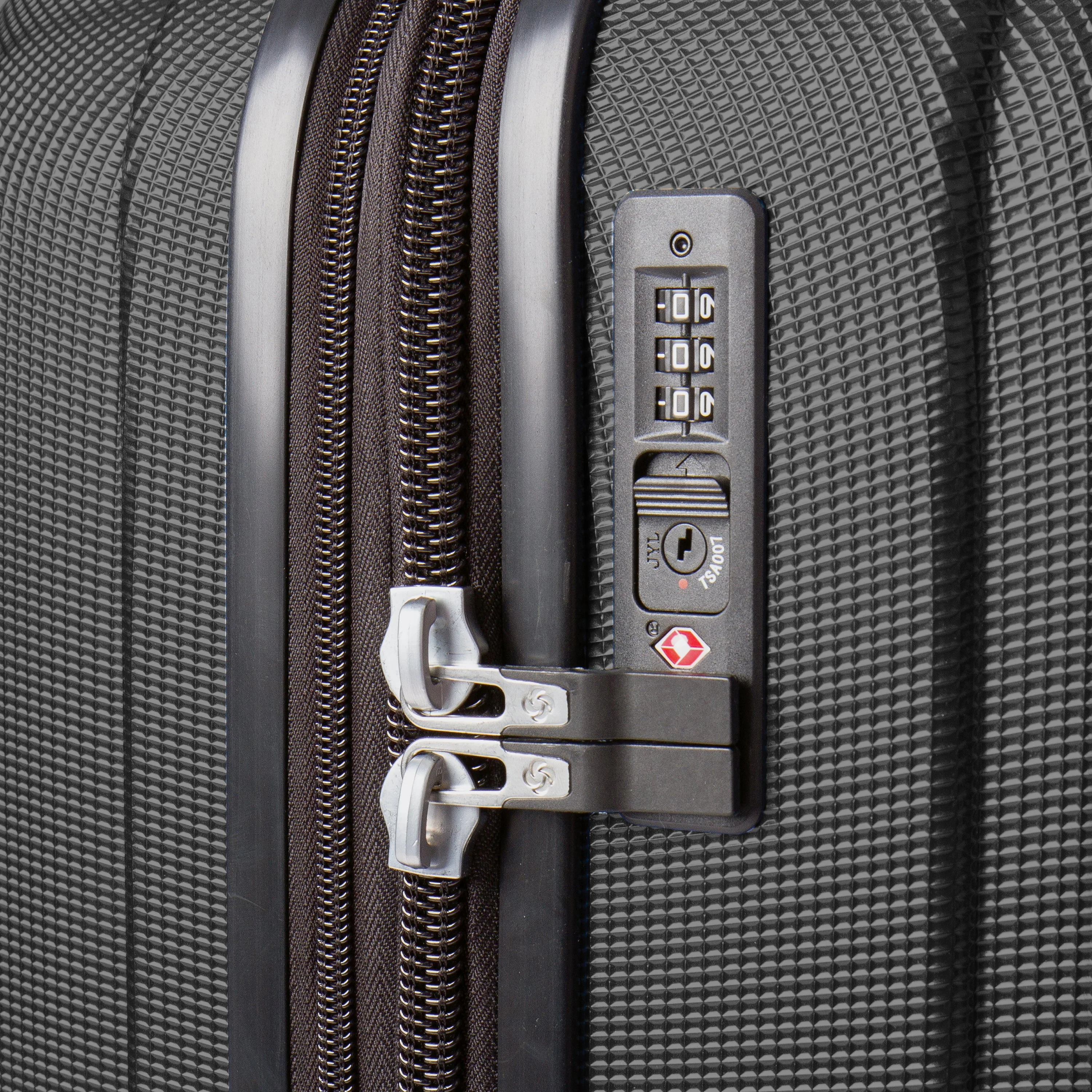 2025 Samsonite Omni 3.0 - 2-delt udvideligt hjulbagagesæt (håndbagage og mellemstor bagage)