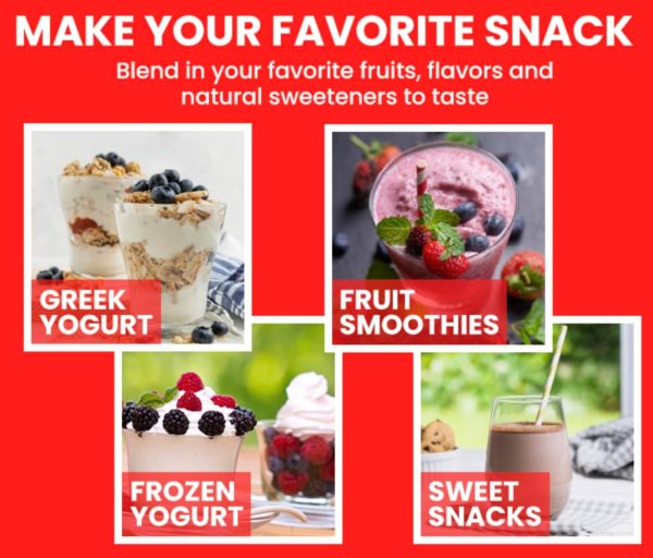 Ultimativer Probiotika-Joghurtbereiter mit zwei 1-Liter-Behältern für die Herstellung großer Mengen – Produziert Billionen lebender Probiotika mit einstellbarer Temperatur und Zeit – Der beste Joghurtbereiter für griechischen Joghurt – LEBENSLANGE GA