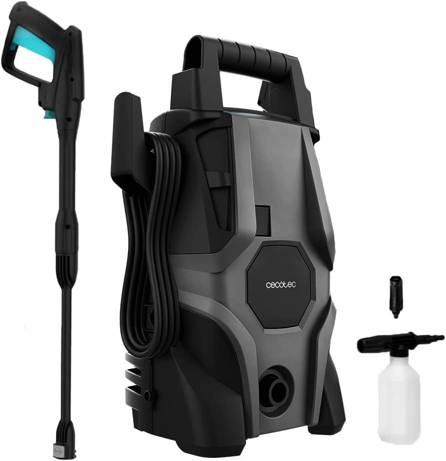 Cecotec HydroBoost 2400 AdvanceClean højtryksrenser. 2400W, Hjem, Have eller Bil, Flowhastighed på 480l/t, 180 trykbarer, Aluminiumpumpe, Aktionsradius 14 m