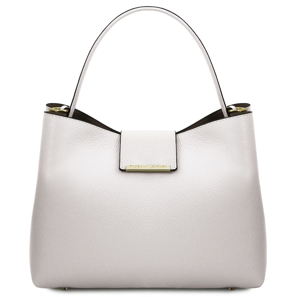 Clio - Pebbled leather bucket bag | TL142356