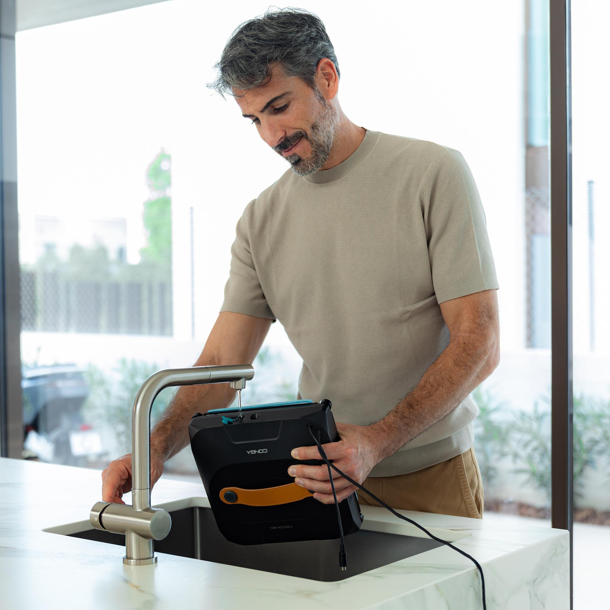 Conga Windroid 1390 Doppel-Sprühgerät verbunden