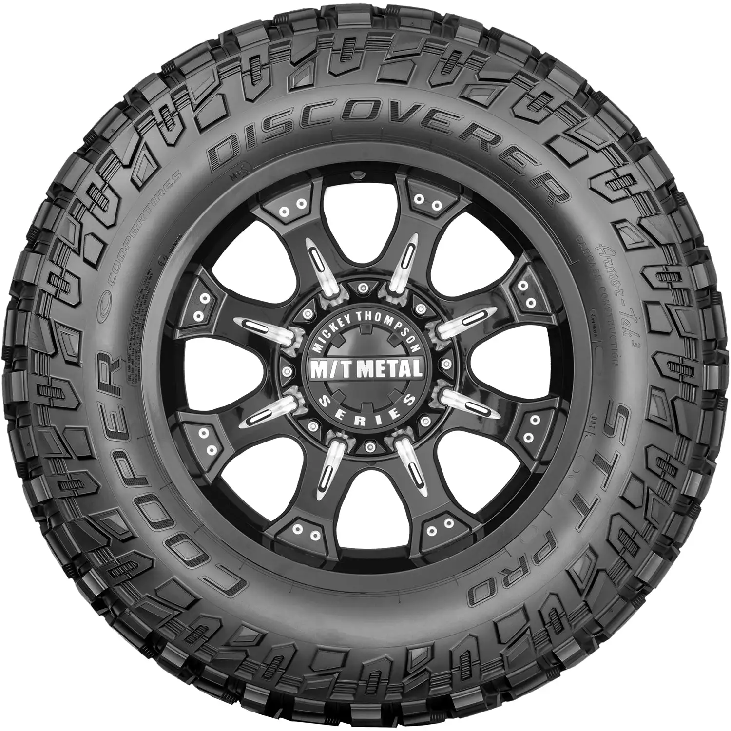 2025 Sæt med 4 Cooper Discoverer STT Pro LT 275/65R20 126/123Q Load E (10-lags) MT All Terrain Mud Dæk