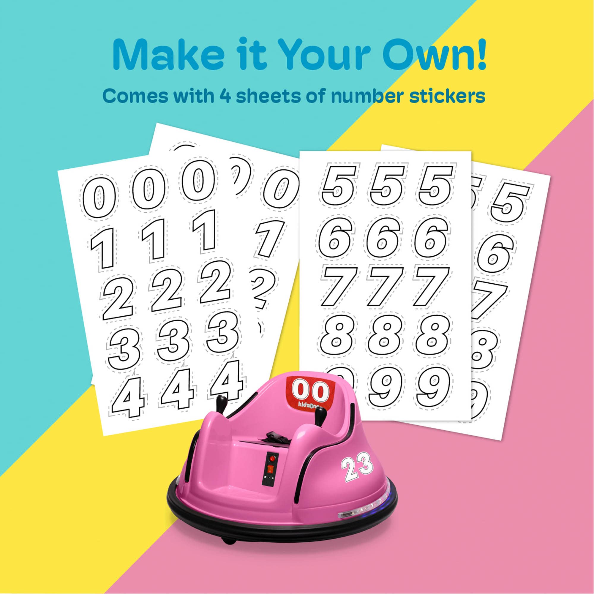 Kidzone-gesteuertes Elektrofahrzeug, ASTM-zertifiziert