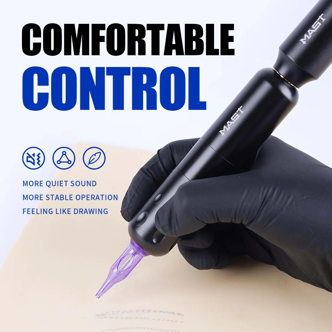 Kit de stylo de tatouage Mast S9 avec puissant moteur sans noyau