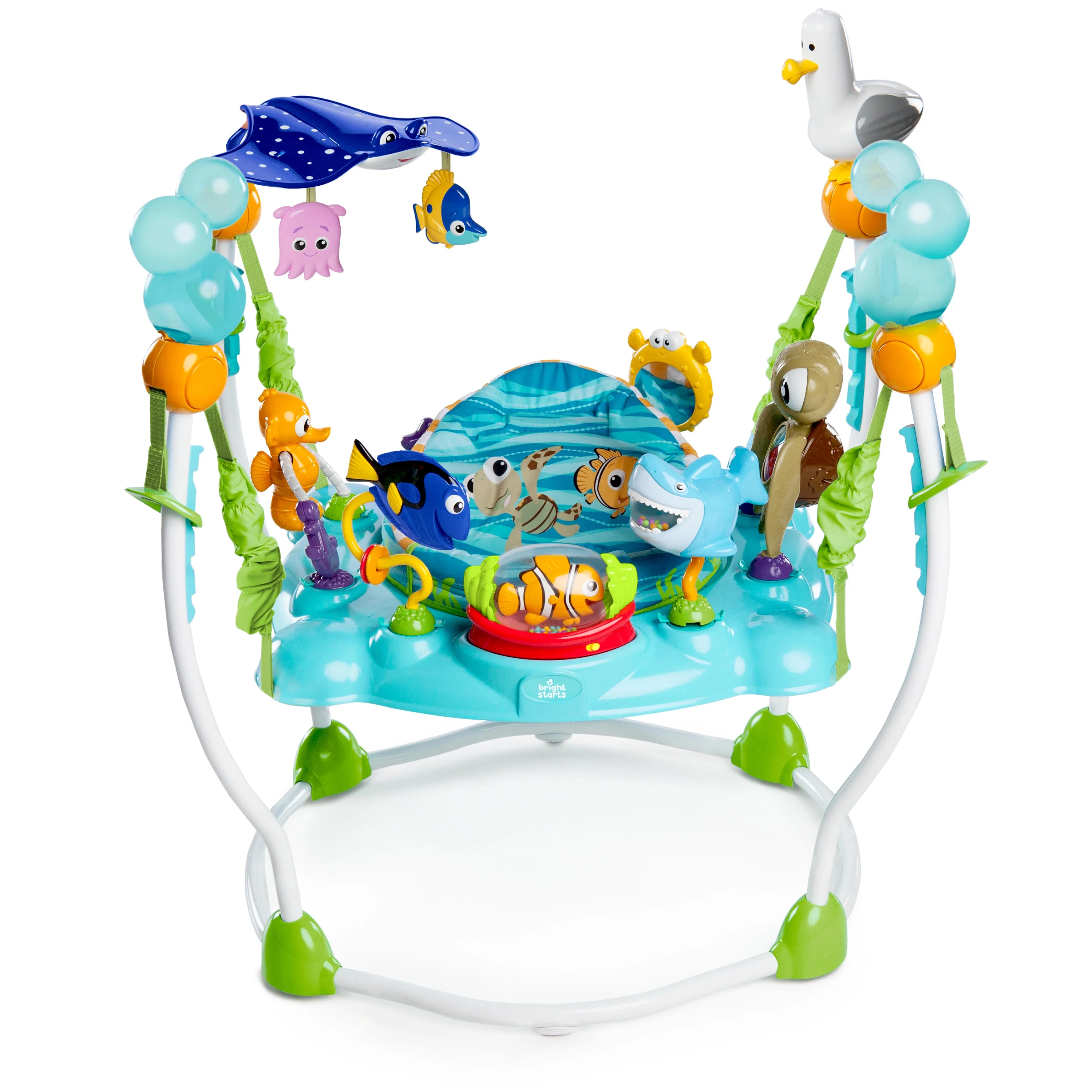 2025 Disney Baby Finding Nemo Bright Starts justerbar babyaktivitetscenter med vippestol