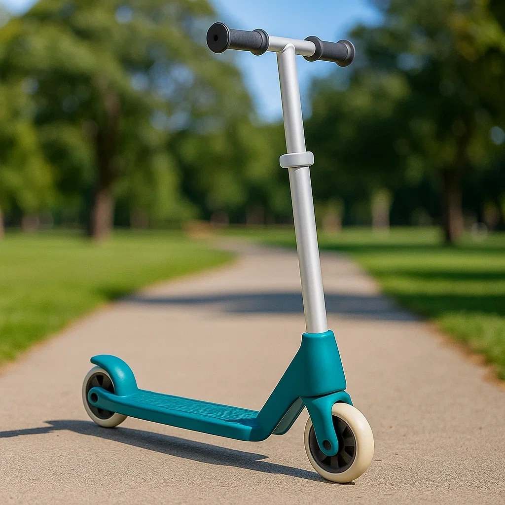 Trottinettes vertes pour enfants de 3 à 6 ans - pCXPyvam64cC