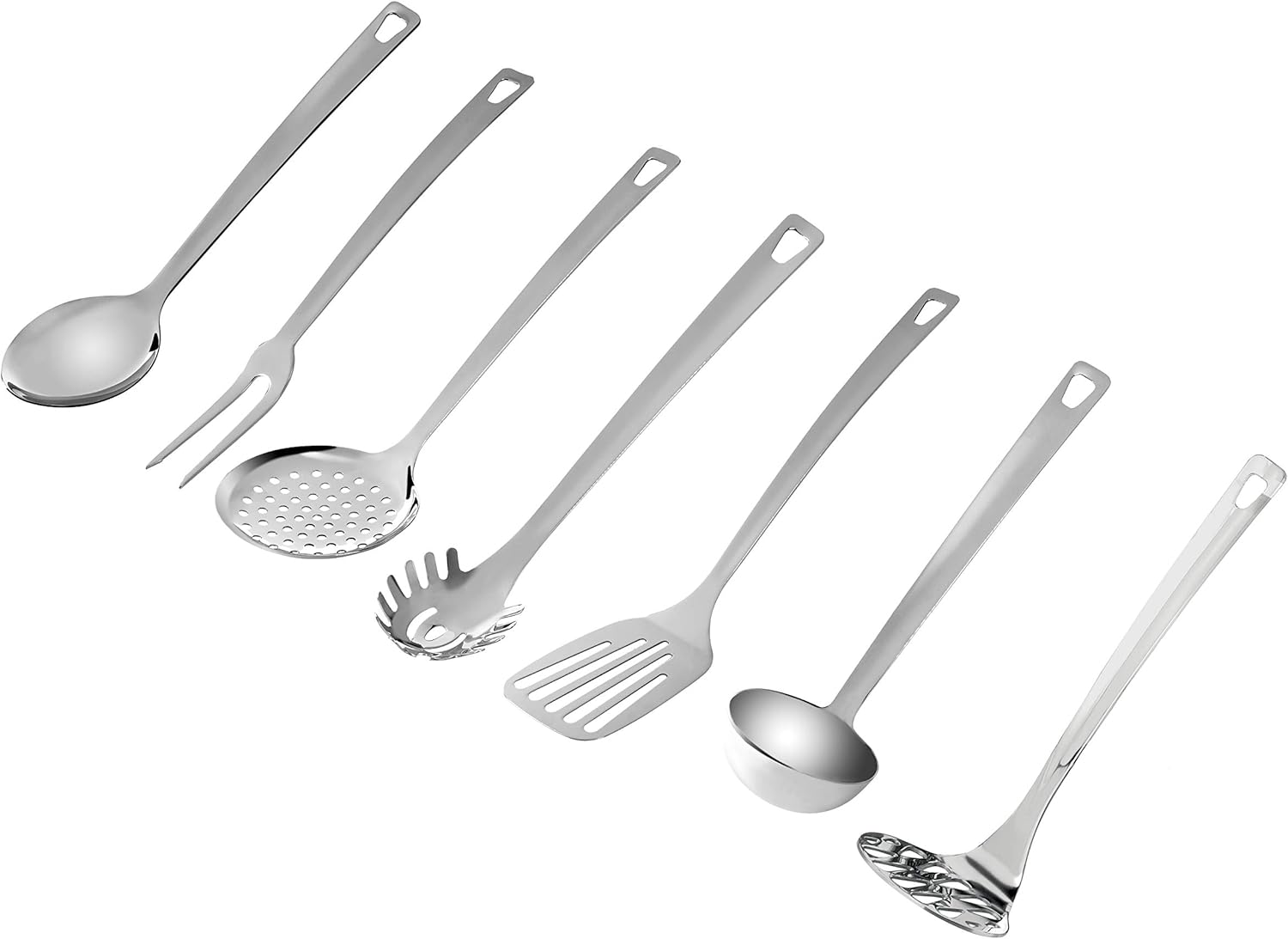 Lagostina Sfiziosa 24-teiliges Kochgeschirr-Set, Edelstahl, Silber