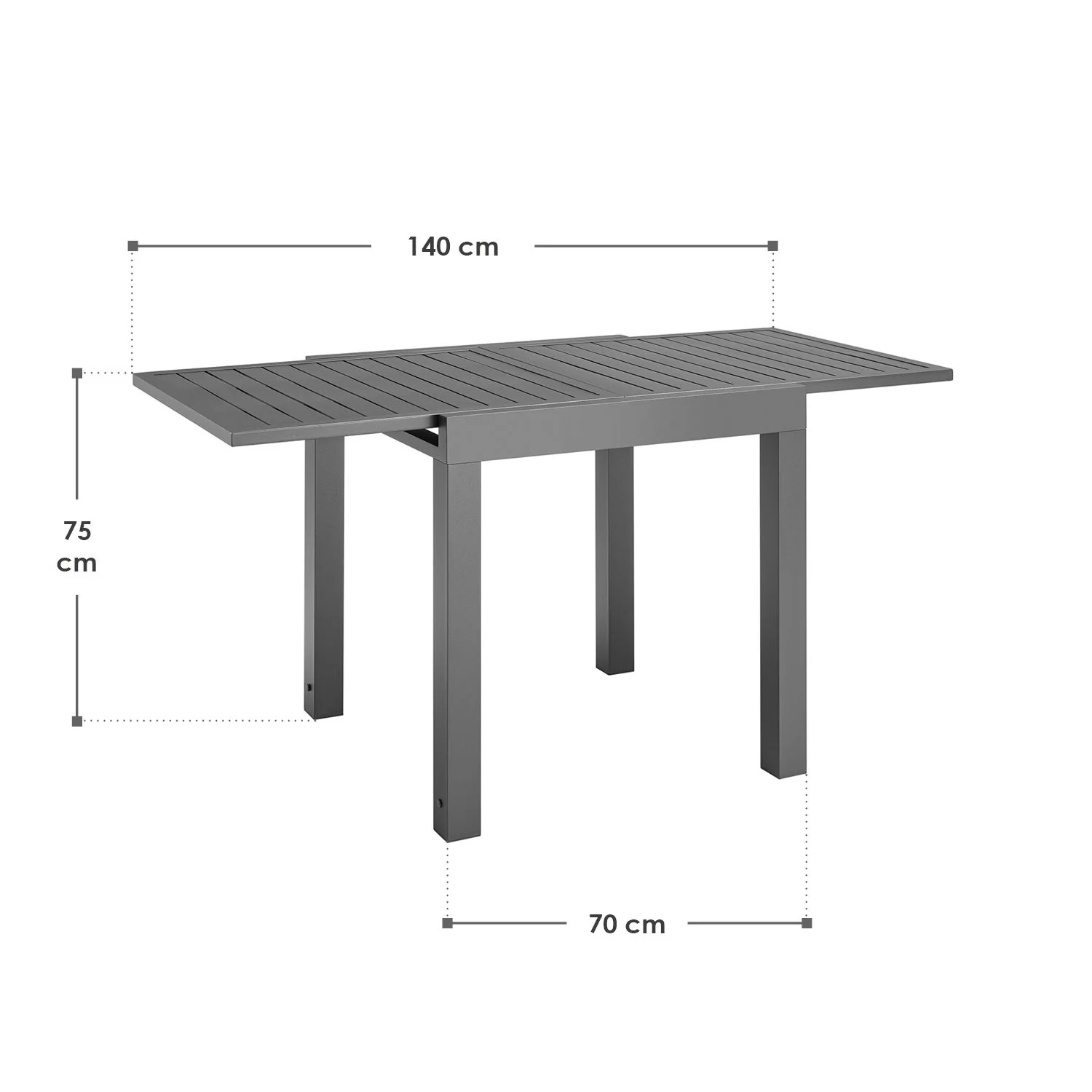 Table de jardin extensible Laki 2025
