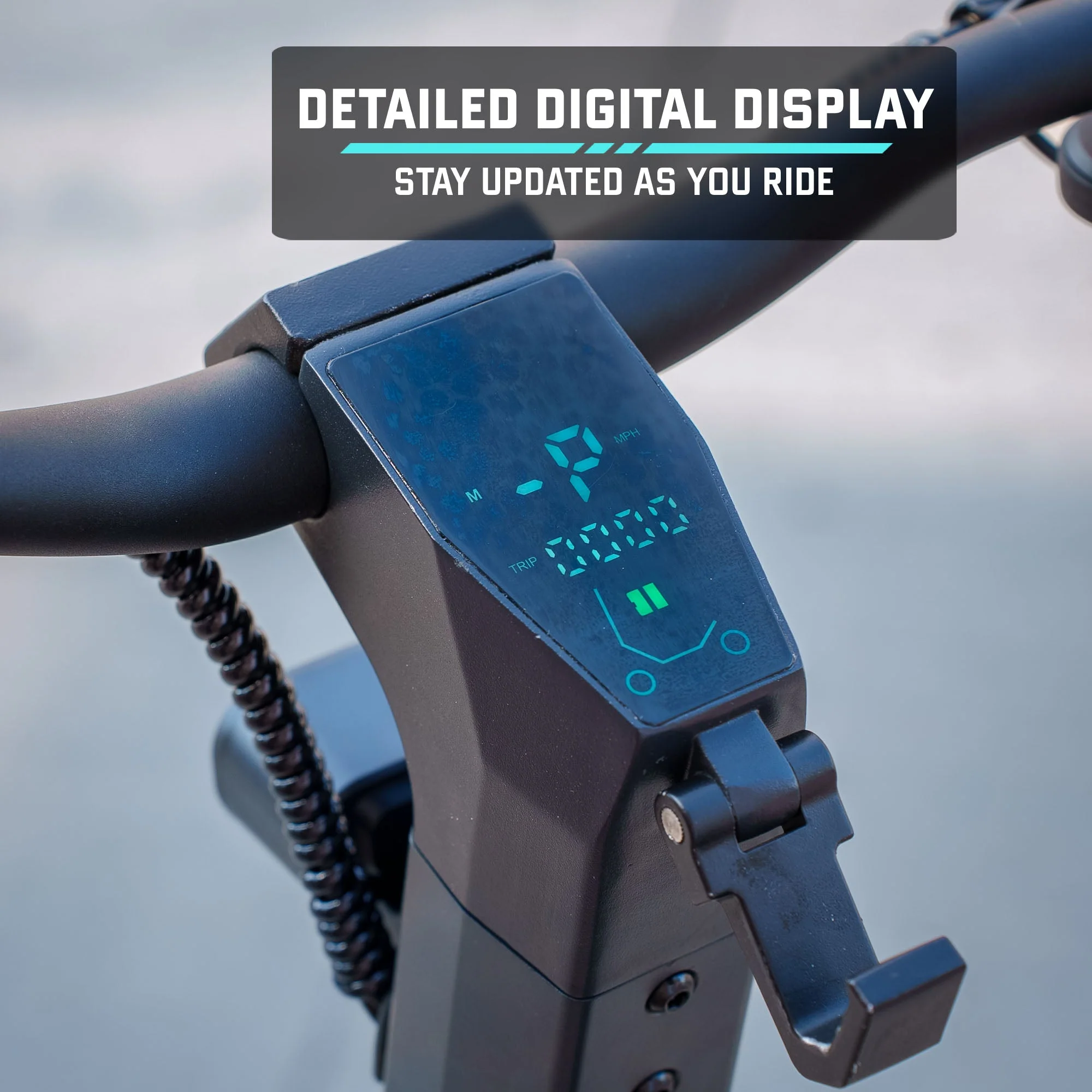 2025 GOTRAX GX1 Dual Motor El-løbehjul – Højtydende terrængående løbehjul til voksne. Maksimal hastighed 64 km/t