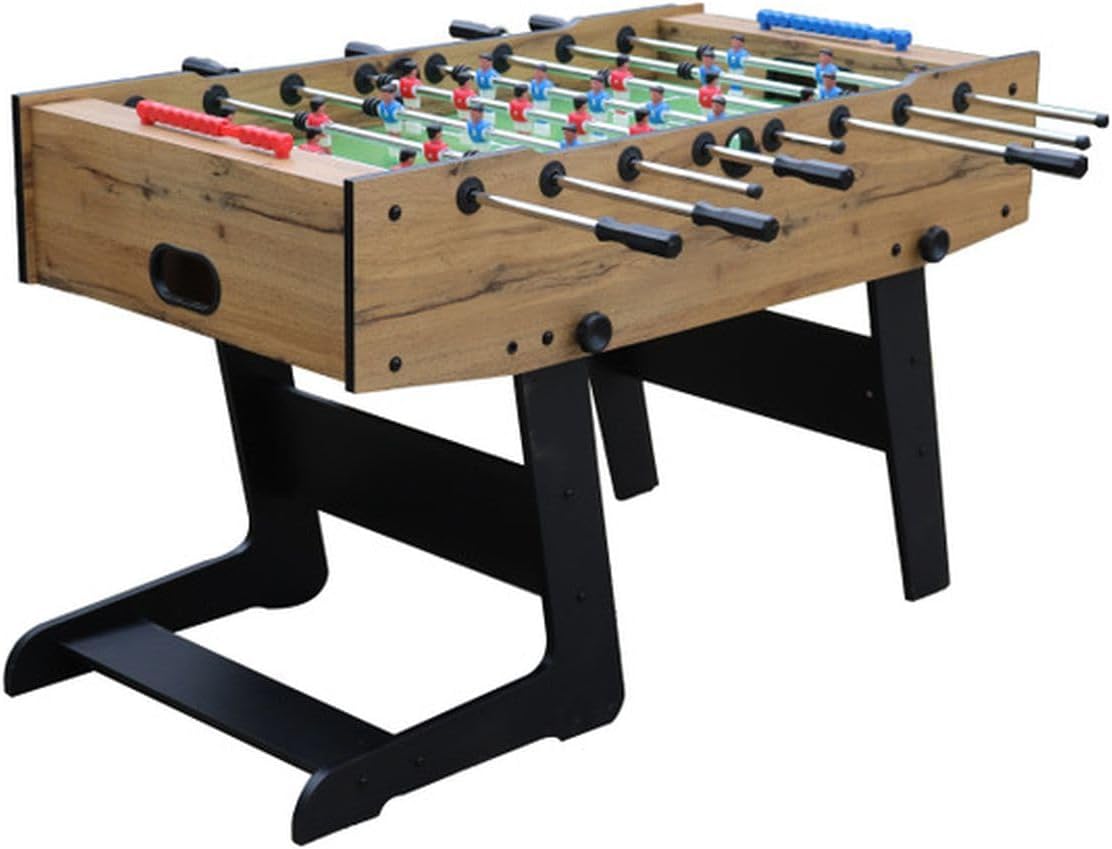 Leomark Spieltisch aus Holz für Kinder und Erwachsene | Spielspaß zu Hause oder auf Partys, Familienunterhaltung | Stabil, lehrreich und einfach aufzubauen