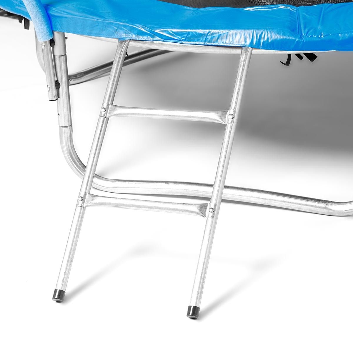 Ataa Oval 185 Blå Trampolin til Børn - Udendørs Spil og Legetøj til Børn