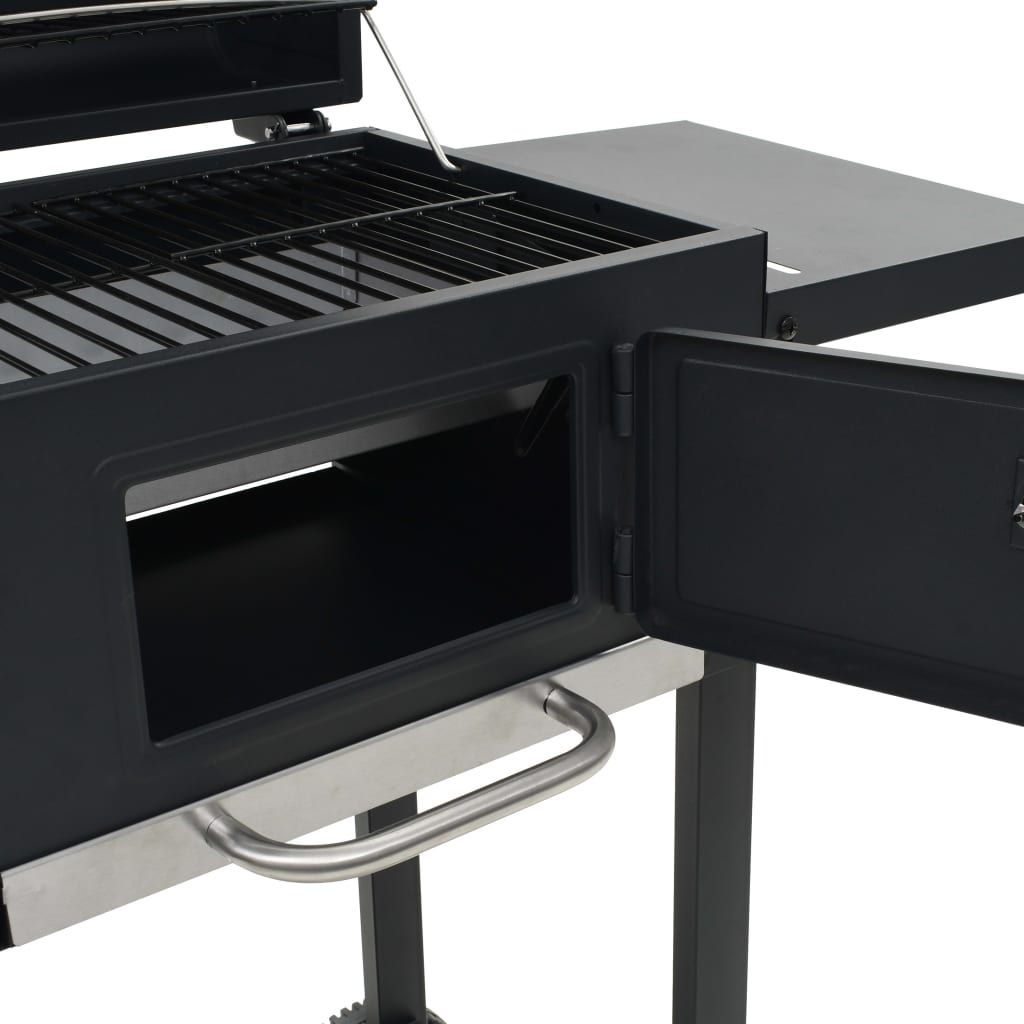 Four à pizza et barbecue d'extérieur 3 en 1 Vidaxl Noir