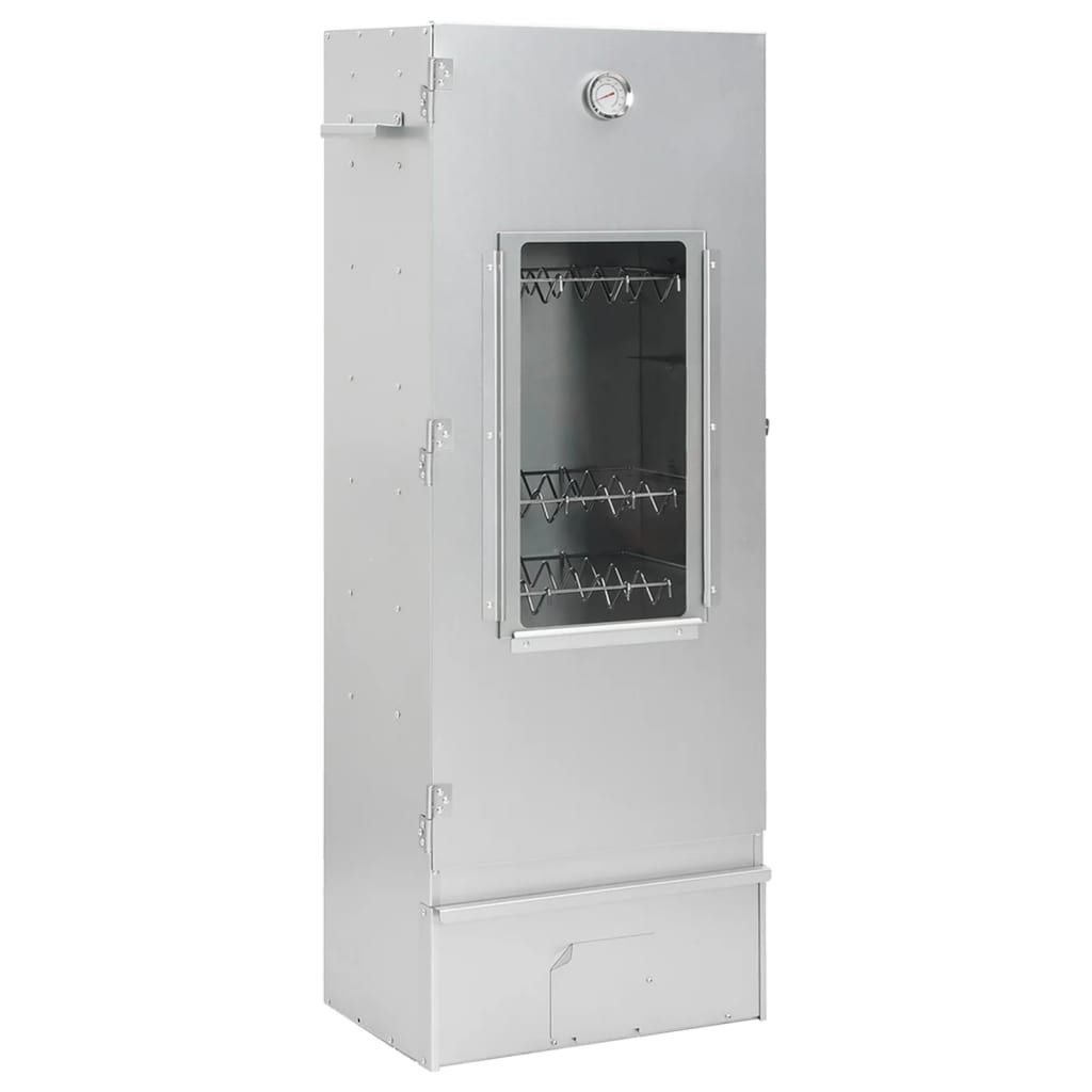 Four fumoir pour barbecue Vidaxl avec générateur de fumée froide en acier galvanisé