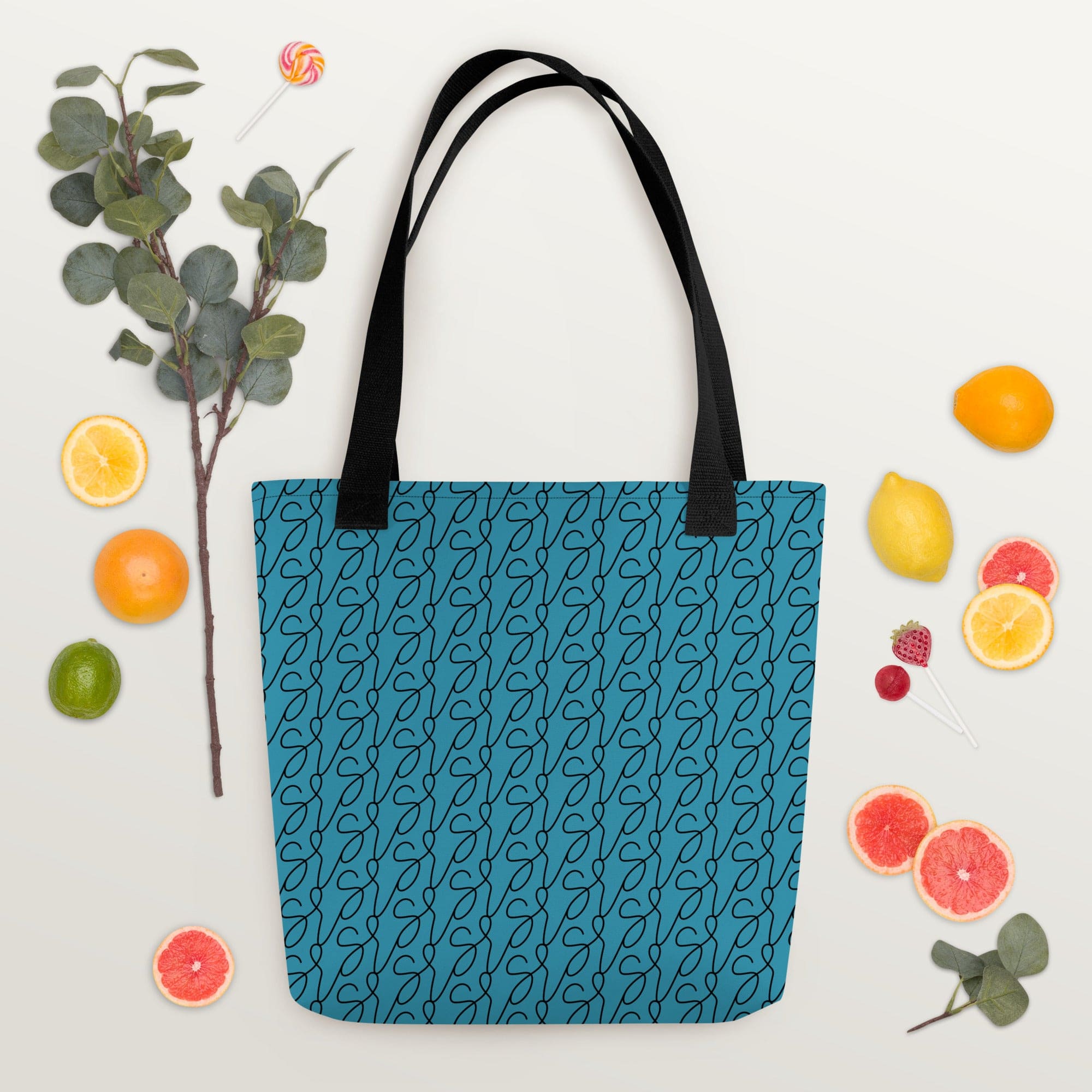 Teal Logo Tote Bag