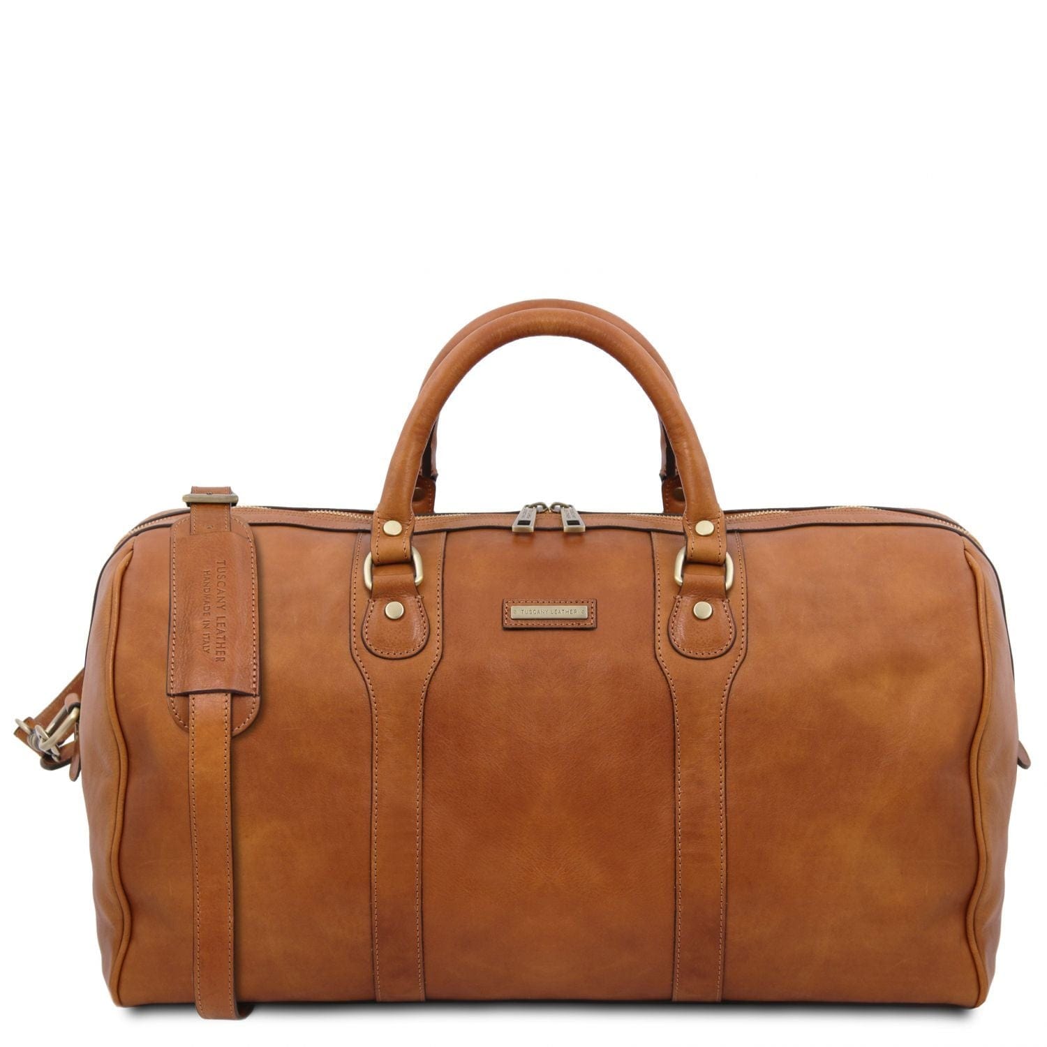 Oslo - Travel leather duffel bag - Weekender bag | TL141913