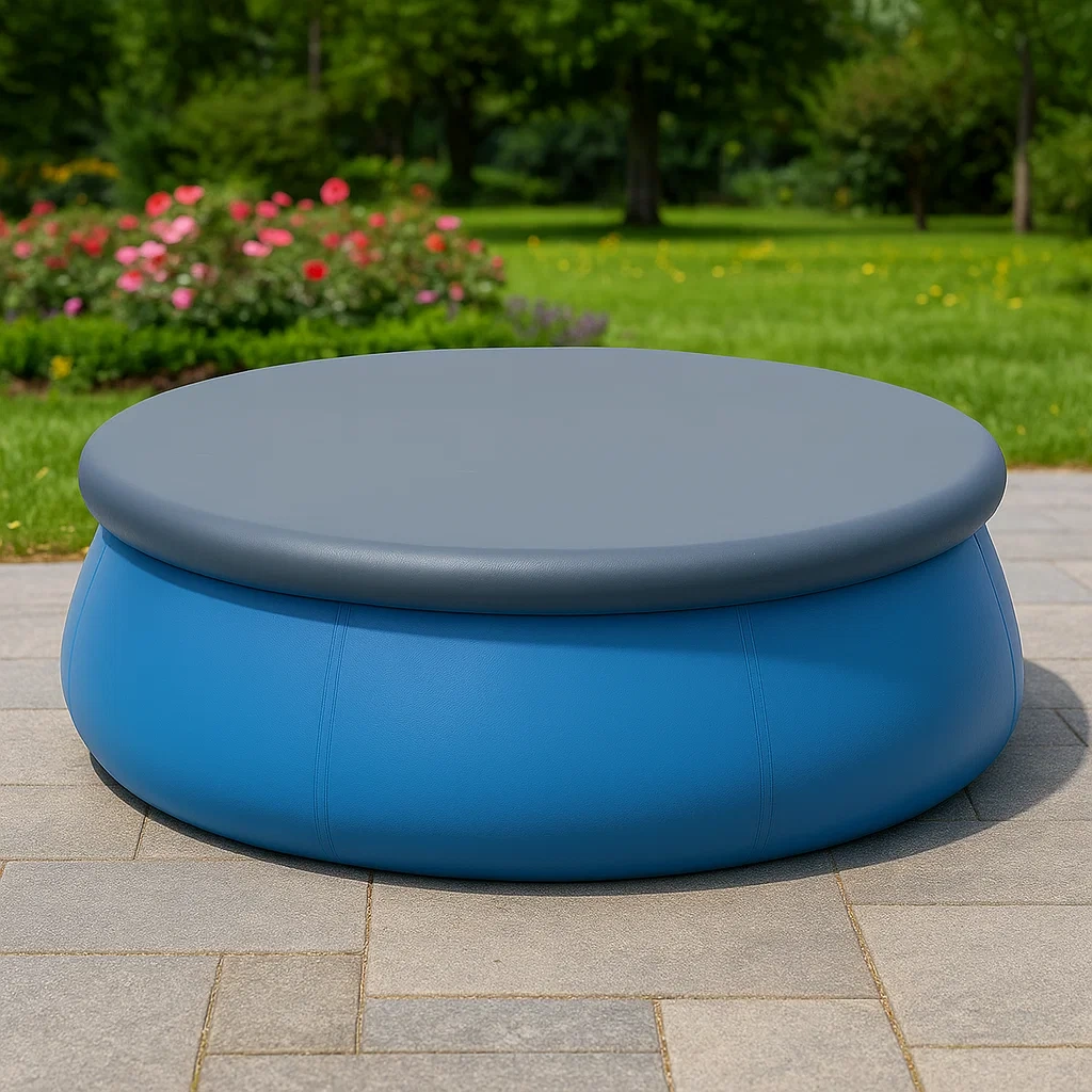 Piscine amovible 305 x 76 cm avec pompe de filtration, bleu/gris QTfwFCvQ51Zp