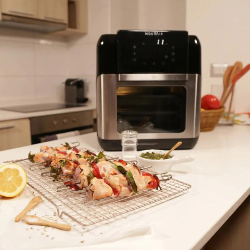 Four à friteuse à air Crisp 2025, 10 litres + moule Mouvair