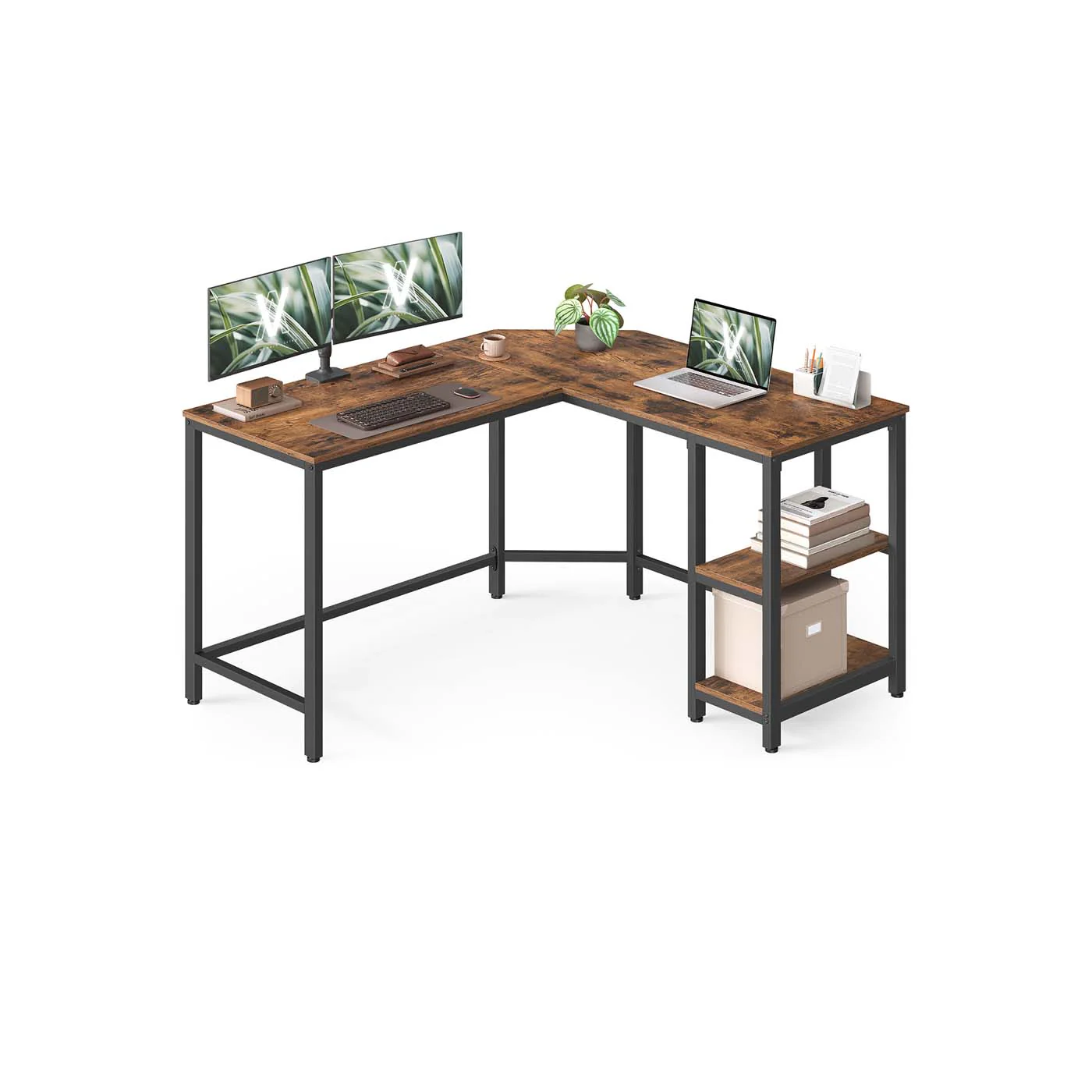 Computertisch im Industriestil