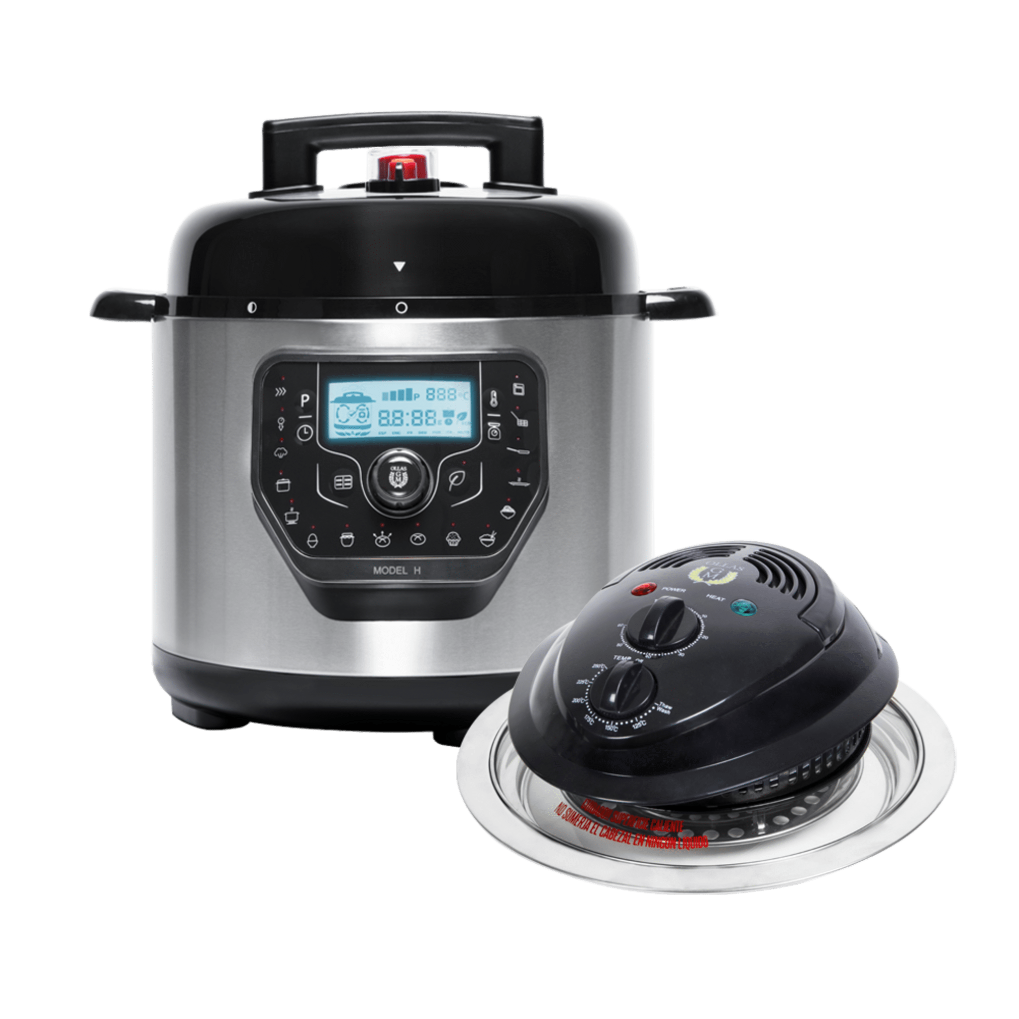 GM Modell H Deluxe Topf + Backofenkopf