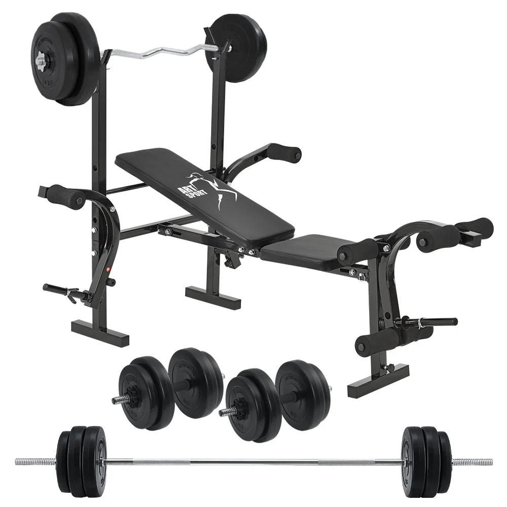 Banc de musculation ProfiGym 1000 avec ensemble d