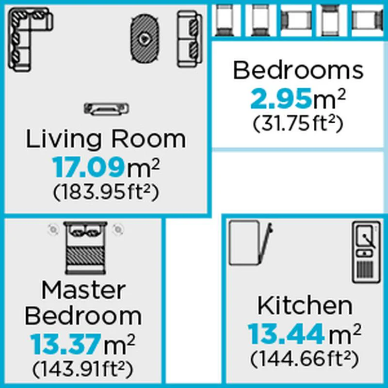 Black+Decker BXAC40018GB 3-i-1 bærbar smart klimaanlæg 16000 BTU
