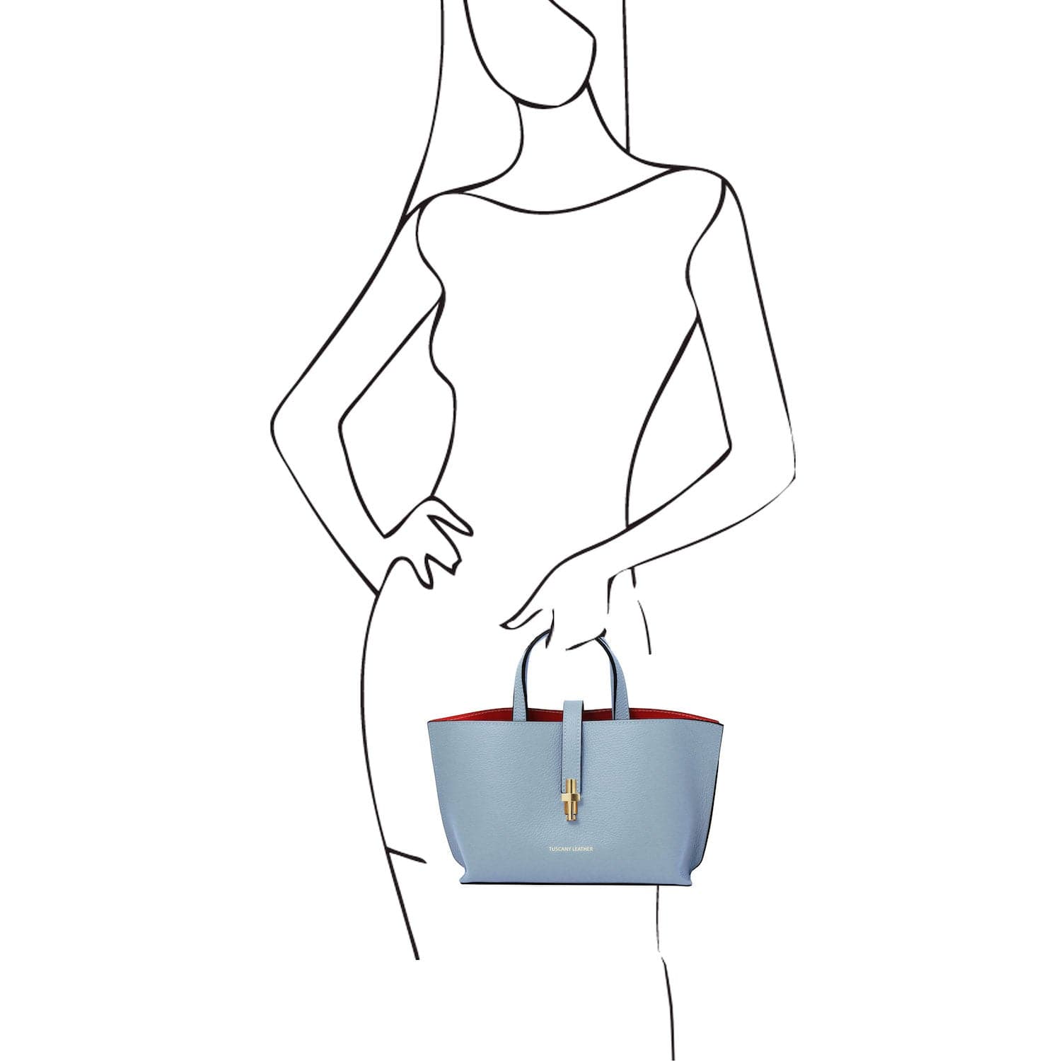 Agatha - Women's leather tote purse | TL142456