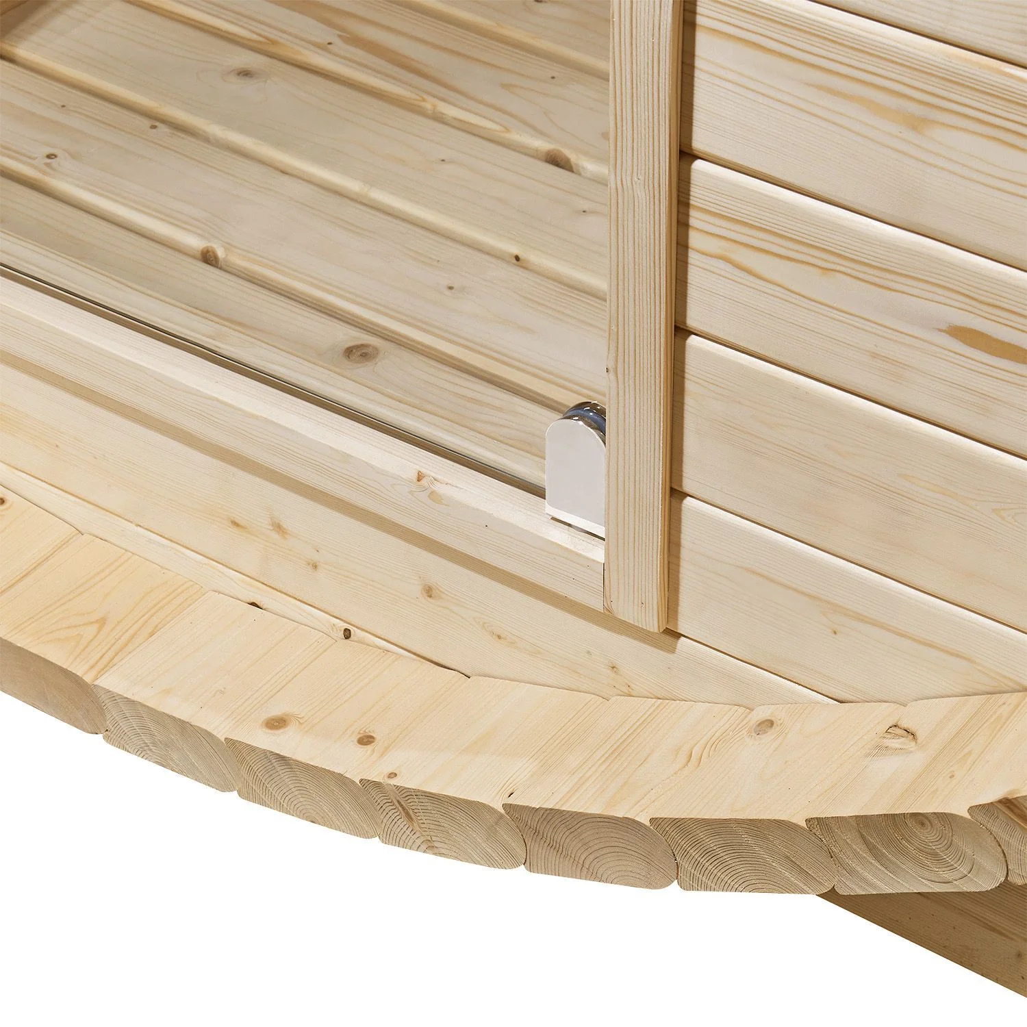 2025 Spitzbergen Fasssauna mit Saunaofen