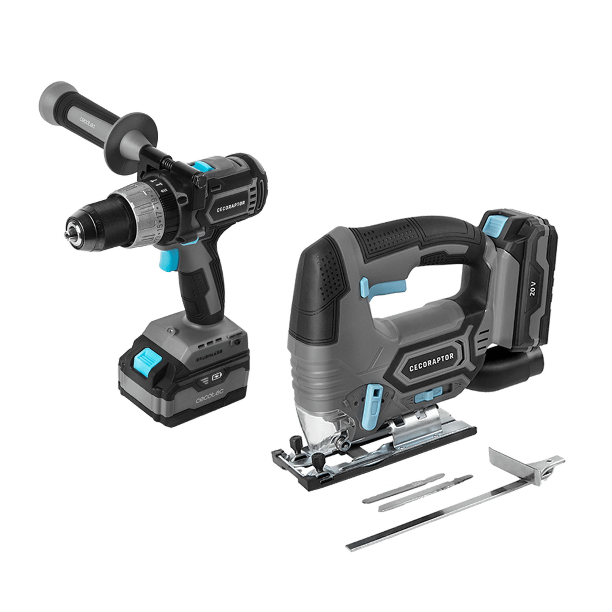 Paket CecoRaptor Perfect ImpactDrill 4020 Brushless Ultra + CecoRaptor Perfect MultiCut 2020 Advance