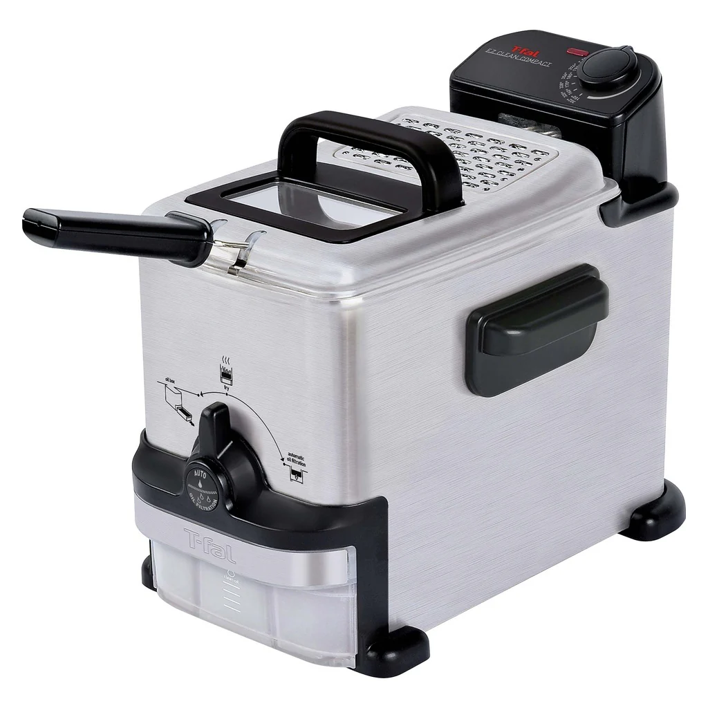 2025 Tefal Oleoclean Compact FR7016 Edelstahlfritteuse