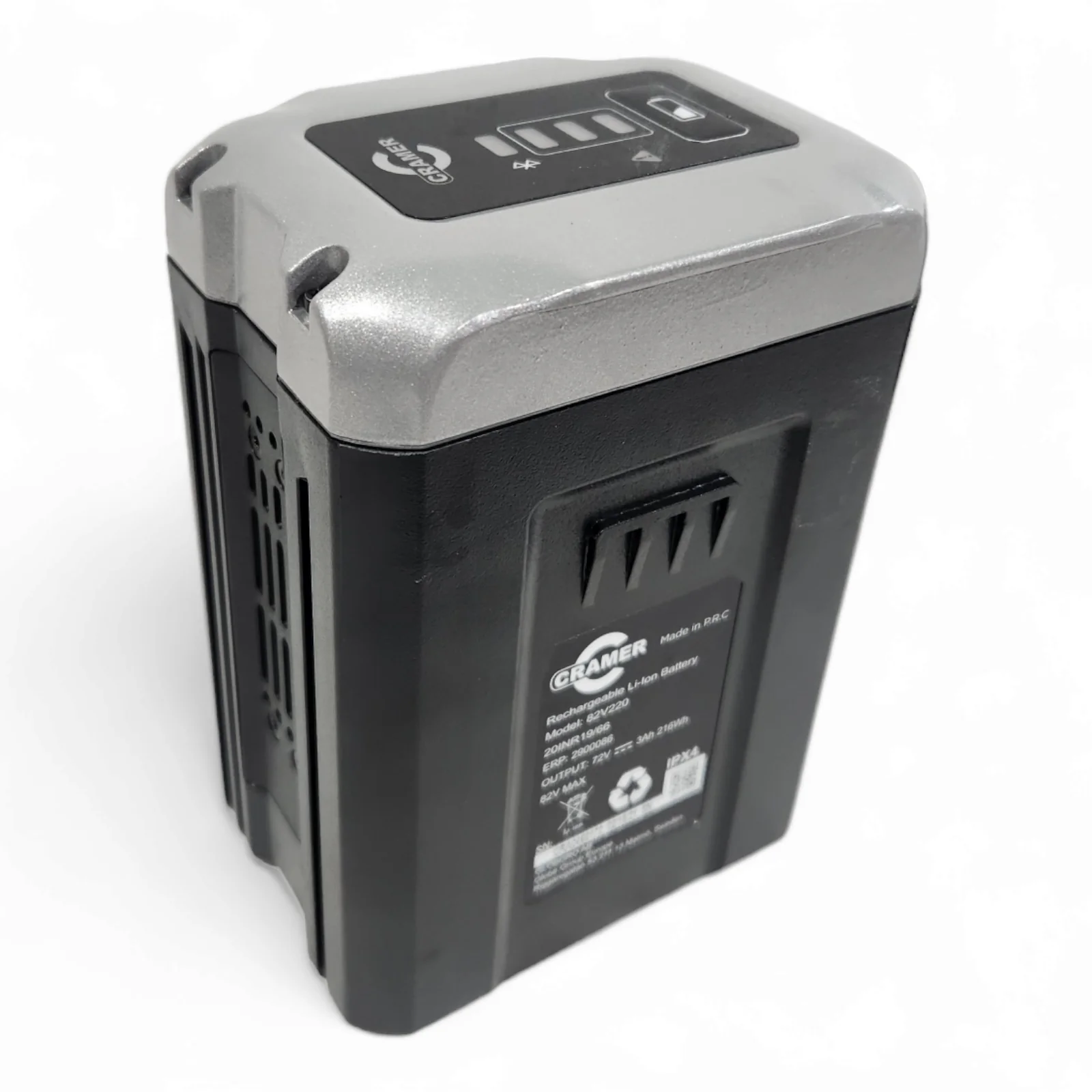 Cramer 82LMS46 Akku-Rasenmäher (Modelljahr 2025), 82 V, 46 cm Schnittbreite, Mulchfunktion, inklusive 82-V-3-Ah-Akku und Ladegerät