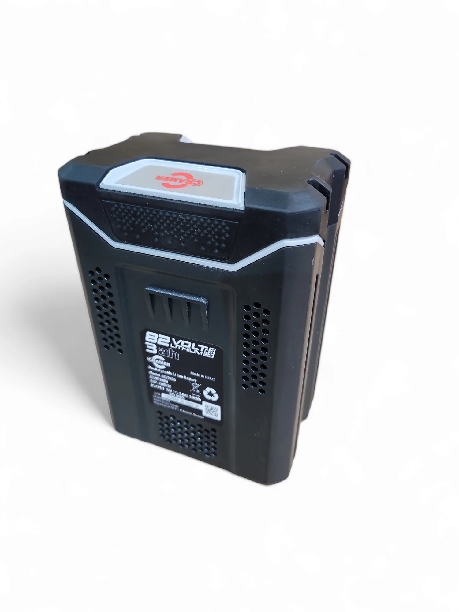Batterie Cramer 82V220G 2025, 82 V, 3 Ah – 216 Wh. Neuve.