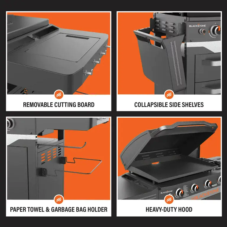 Blackstone ProSeries gaskomfurstation med 5 x 28