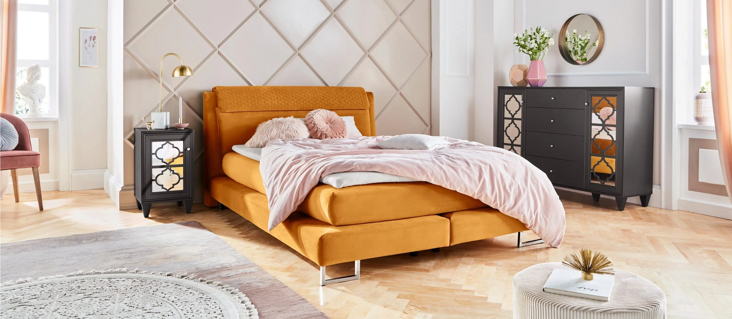 Jessica Leonique Nachttisch, Anthrazit